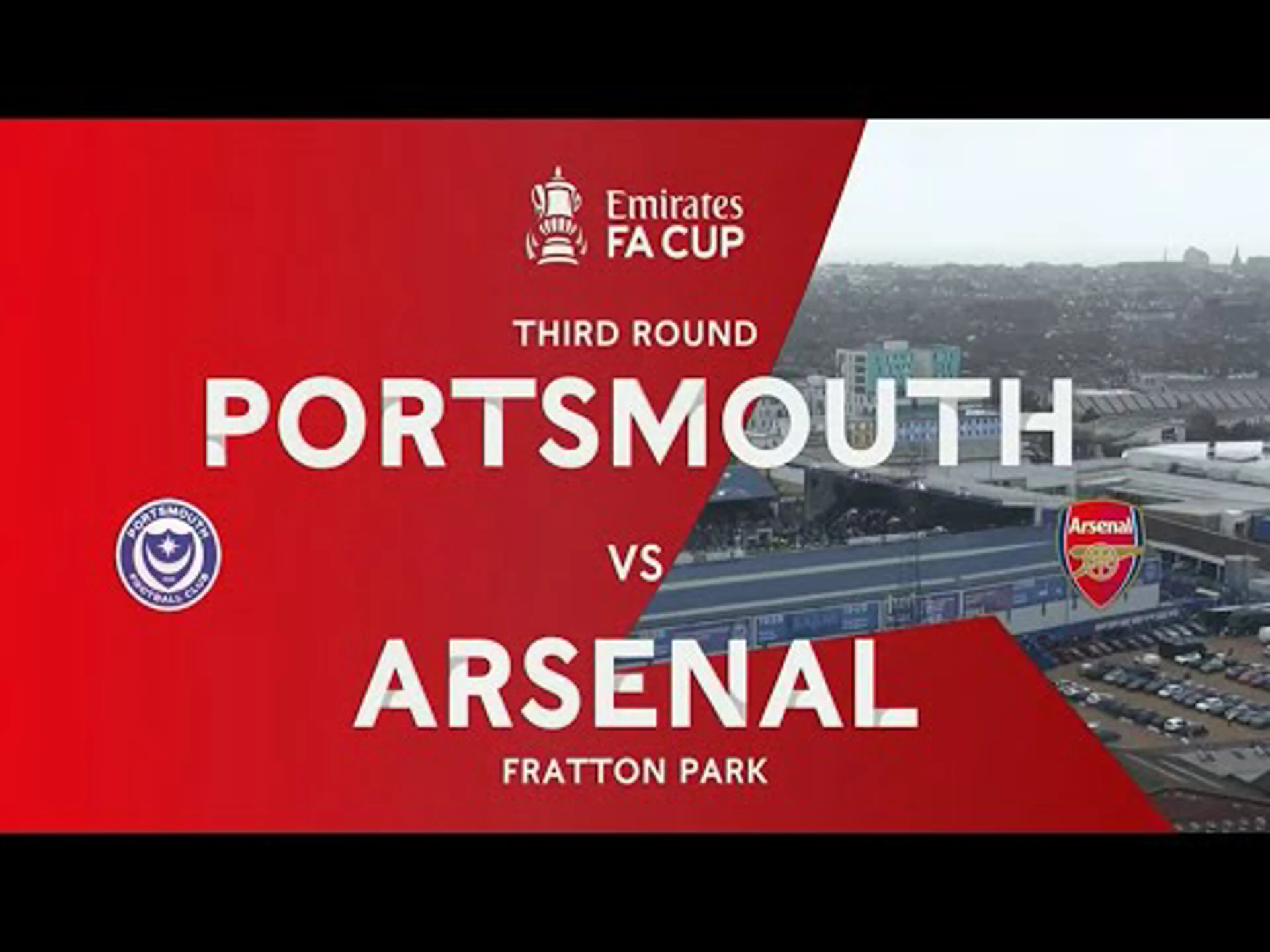 Portsmouth v Arsenal | Match Highlights | Emirates FA Cup