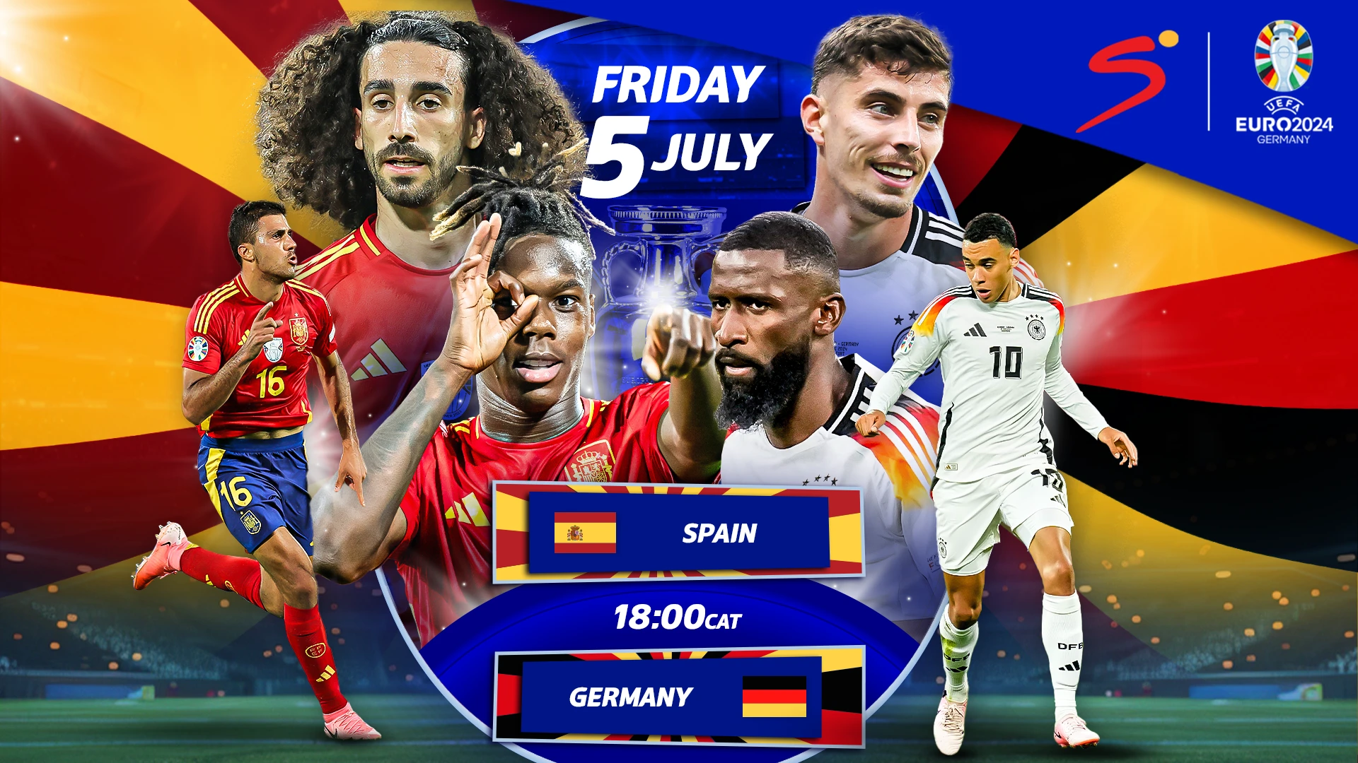 Germany face Spain, France take on Portugal in thrilling Euro 2024 quarters