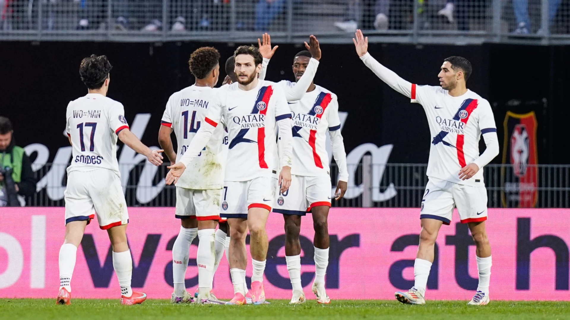 PSG increase lead at the top with a win at Rennes