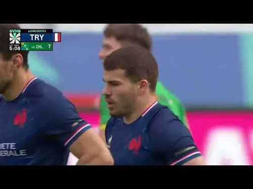 France v Ireland | Cup SF1 | Match Highlights | World Rugby HSBC Sevens Series Los Angeles