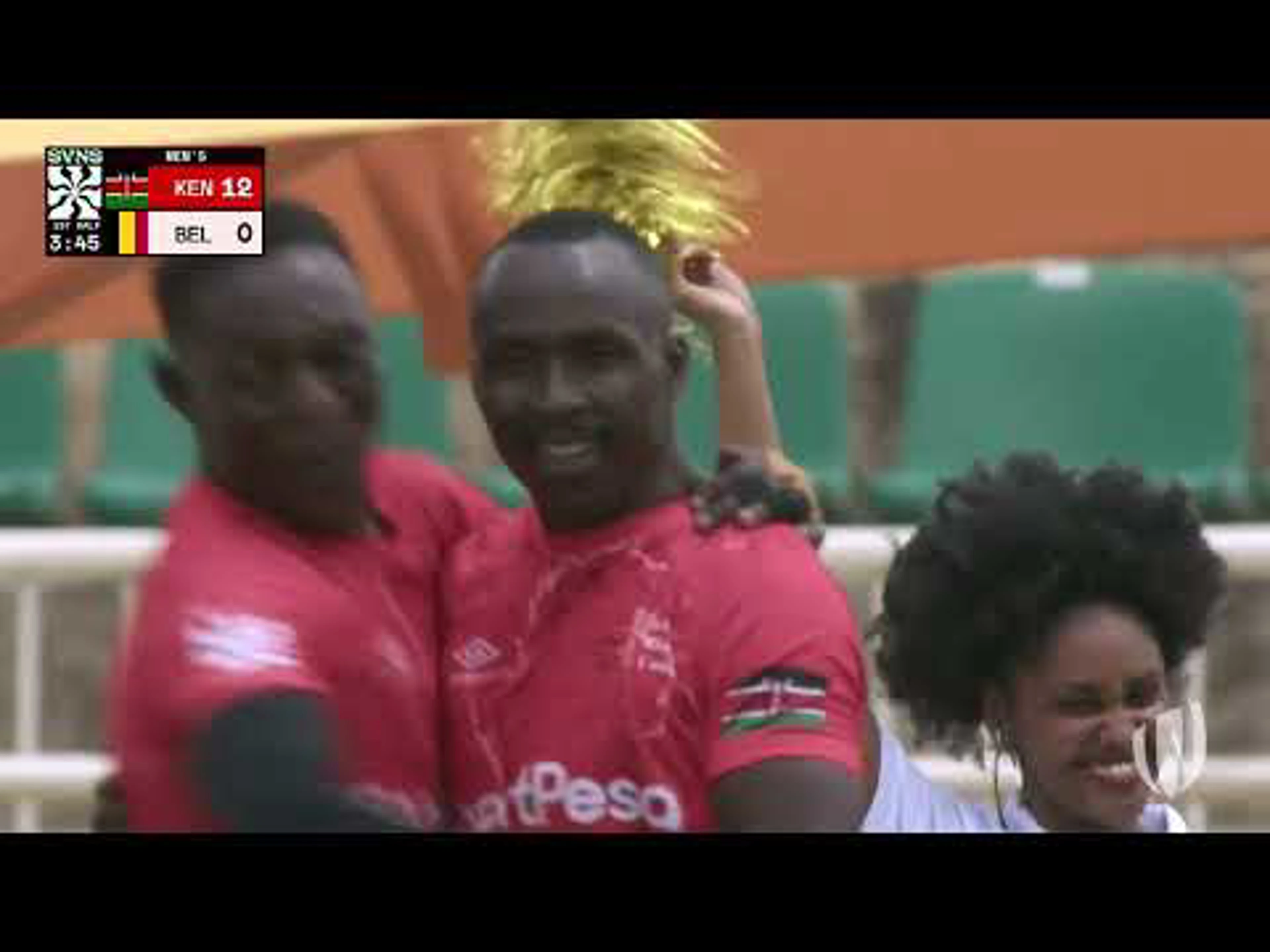 Kenya v Belgium | Match Highlights | World Rugby HSBC Sevens Series