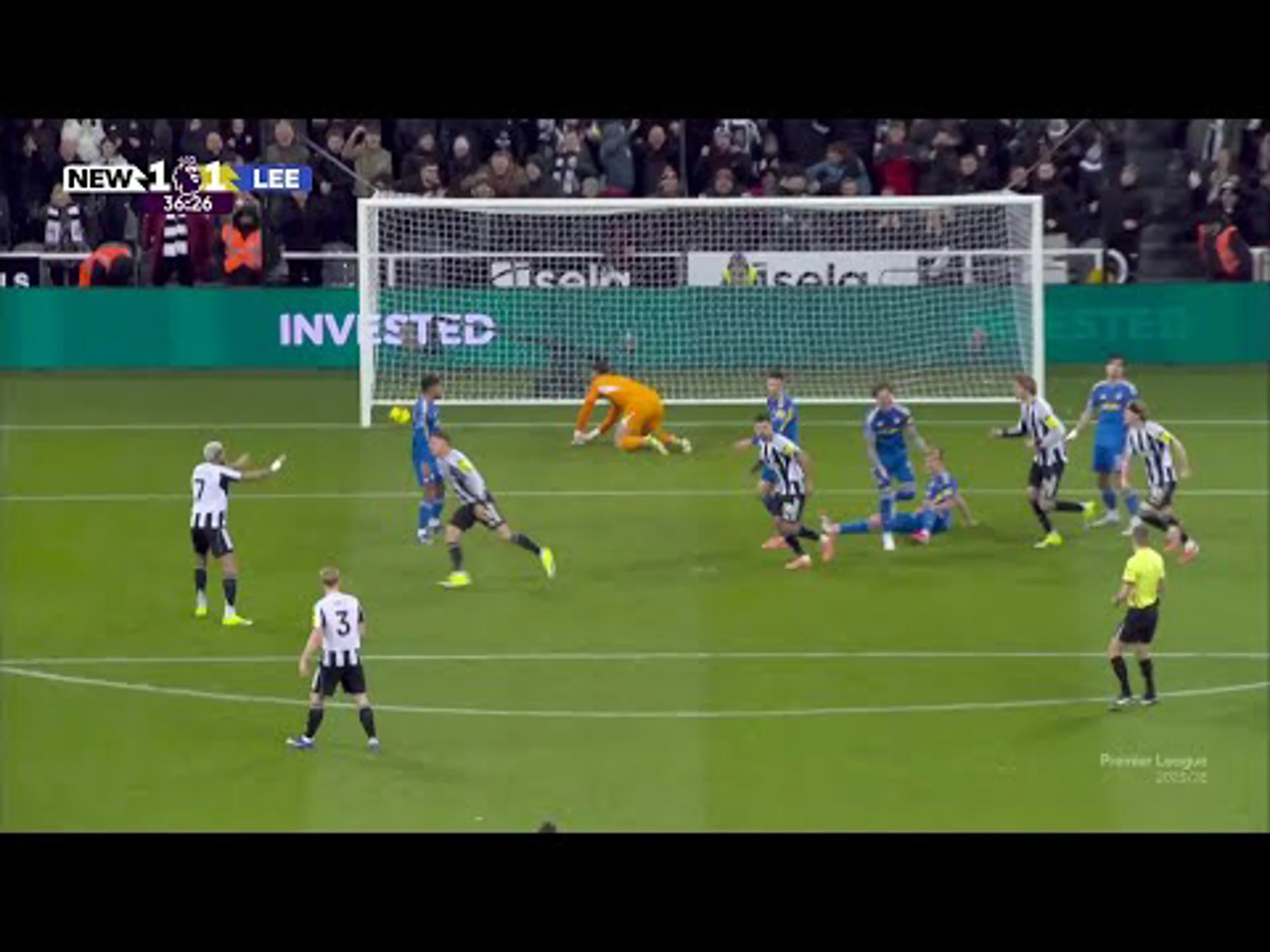 Anthony Gordon | 36ᵗʰ Minute Spectacular Skill with Ball v Leeds United