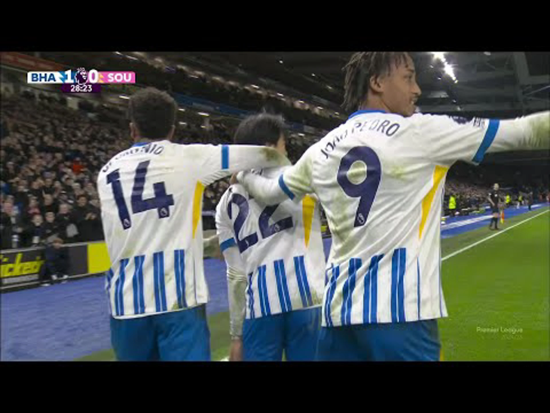 Kaoru Mitoma | 29ᵗʰ Minute Goal v Southampton