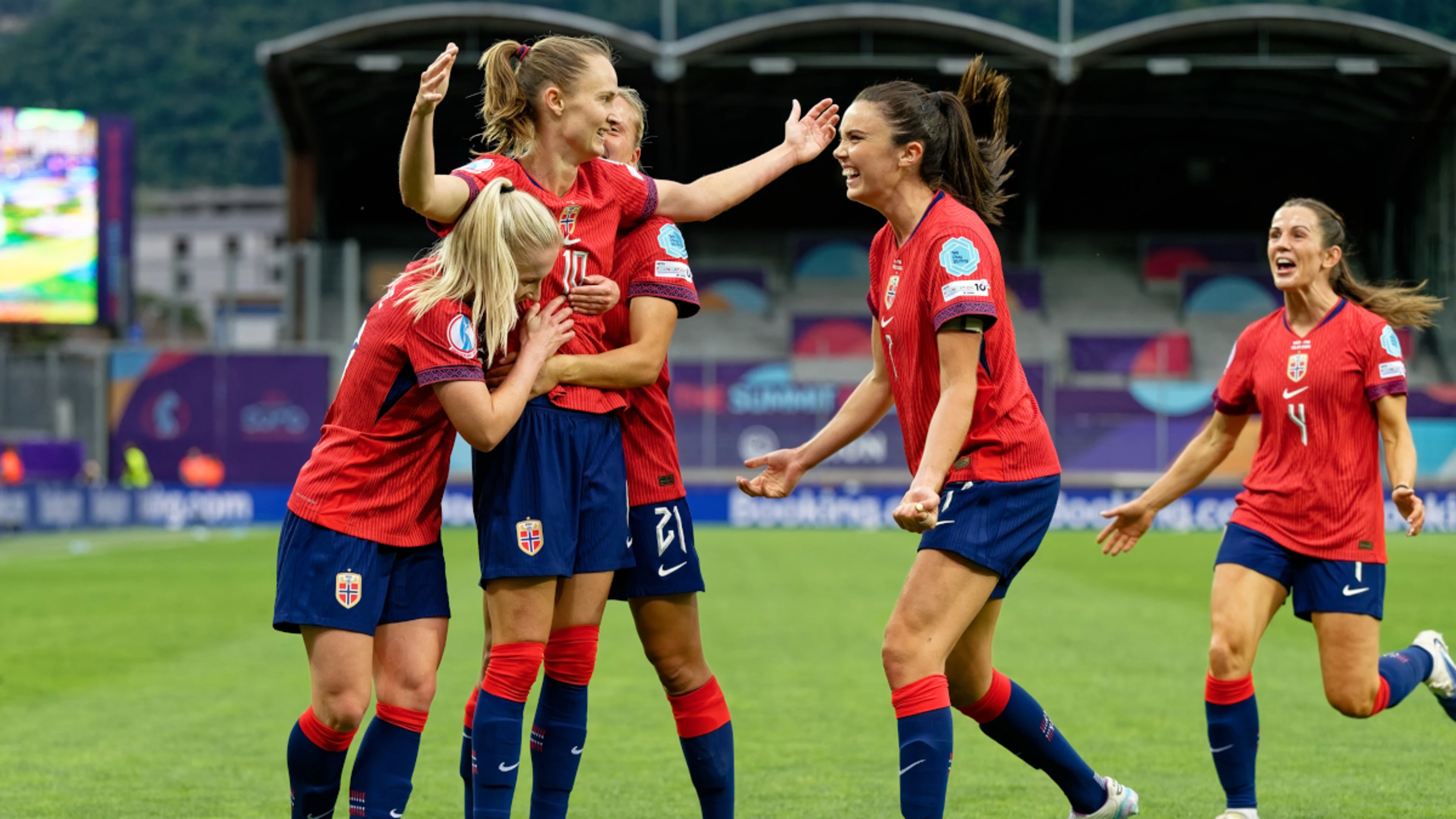 Hansen shoots Norway to brink of Euro 2025 quarter-finals