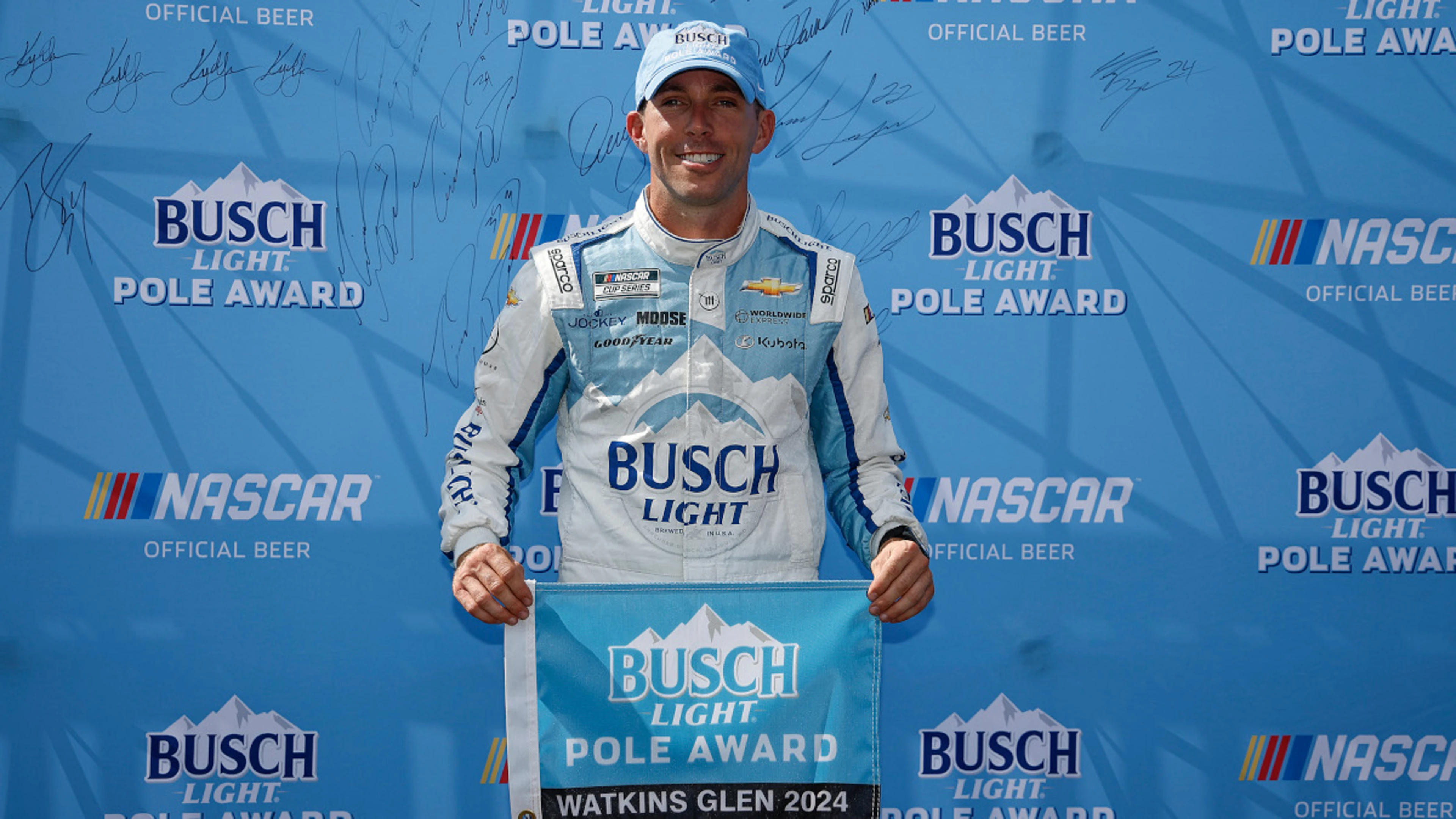 Chastain wins pole for Cup Playoff race at Watkins Glen