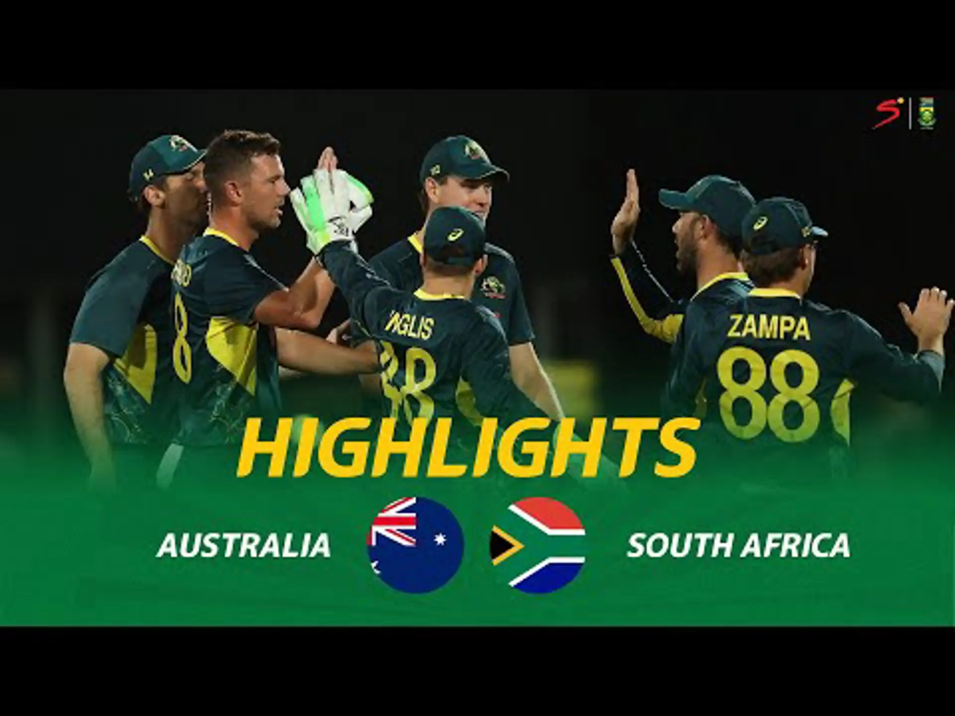 Australia v South Africa | Short Highlights | 1st T20