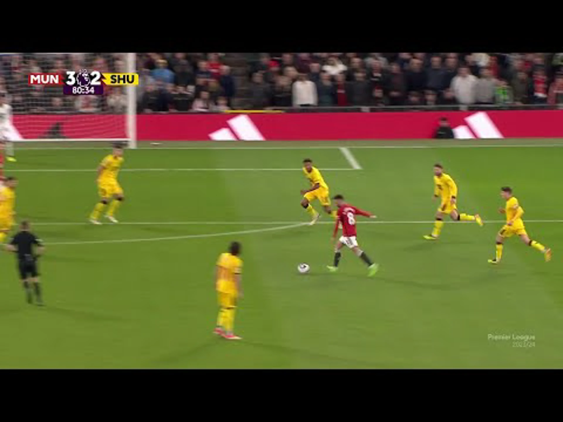 Bruno Fernandes | 81ˢᵗ Minute Spectacular Goal v Sheffield United