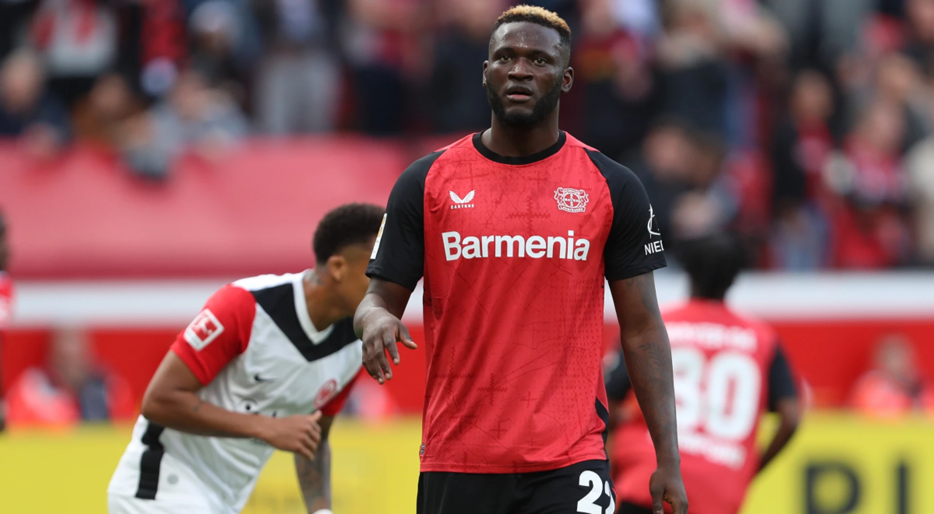 Leverkusen's Boniface only 'slightly injured' after car accident