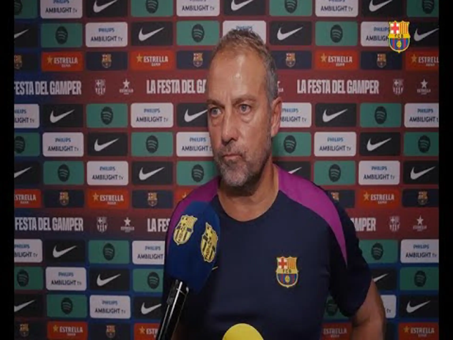 Hansi Flick: I'm looking forward to the match against RCD Mallorca