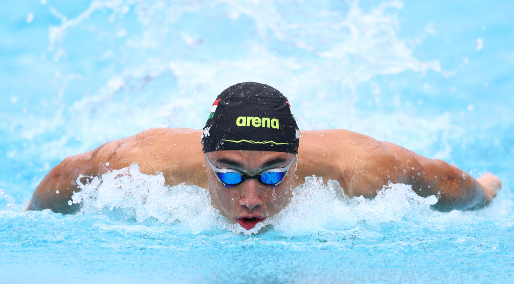 Hungary's Milak claims men's 100m butterfly gold in Euros