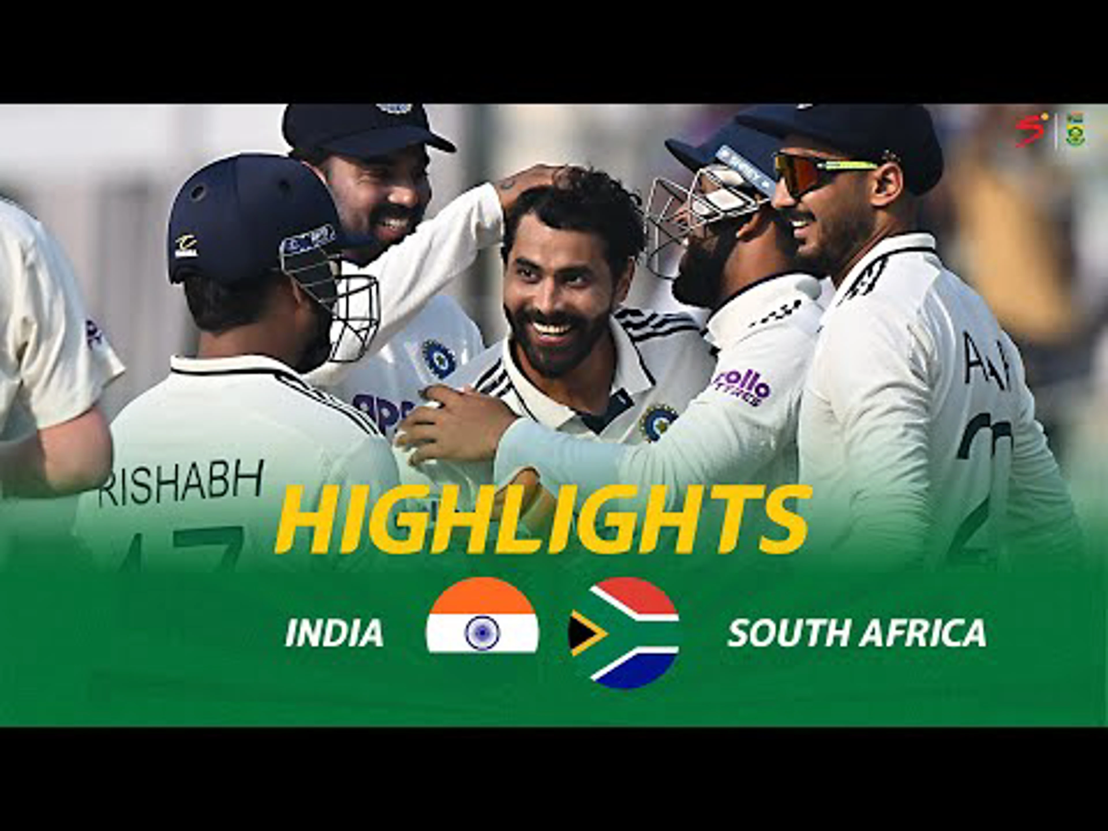 India v South Africa | Short Highlights | 1st Test Day 2