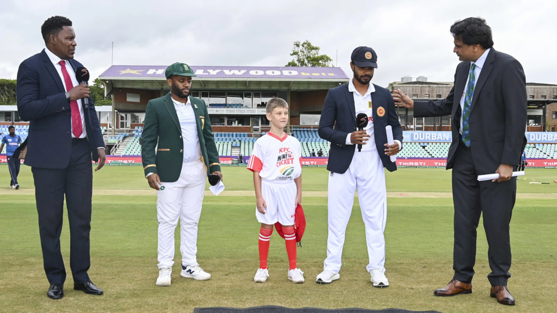 DAY 1: Sri Lanka win toss and field in Durban