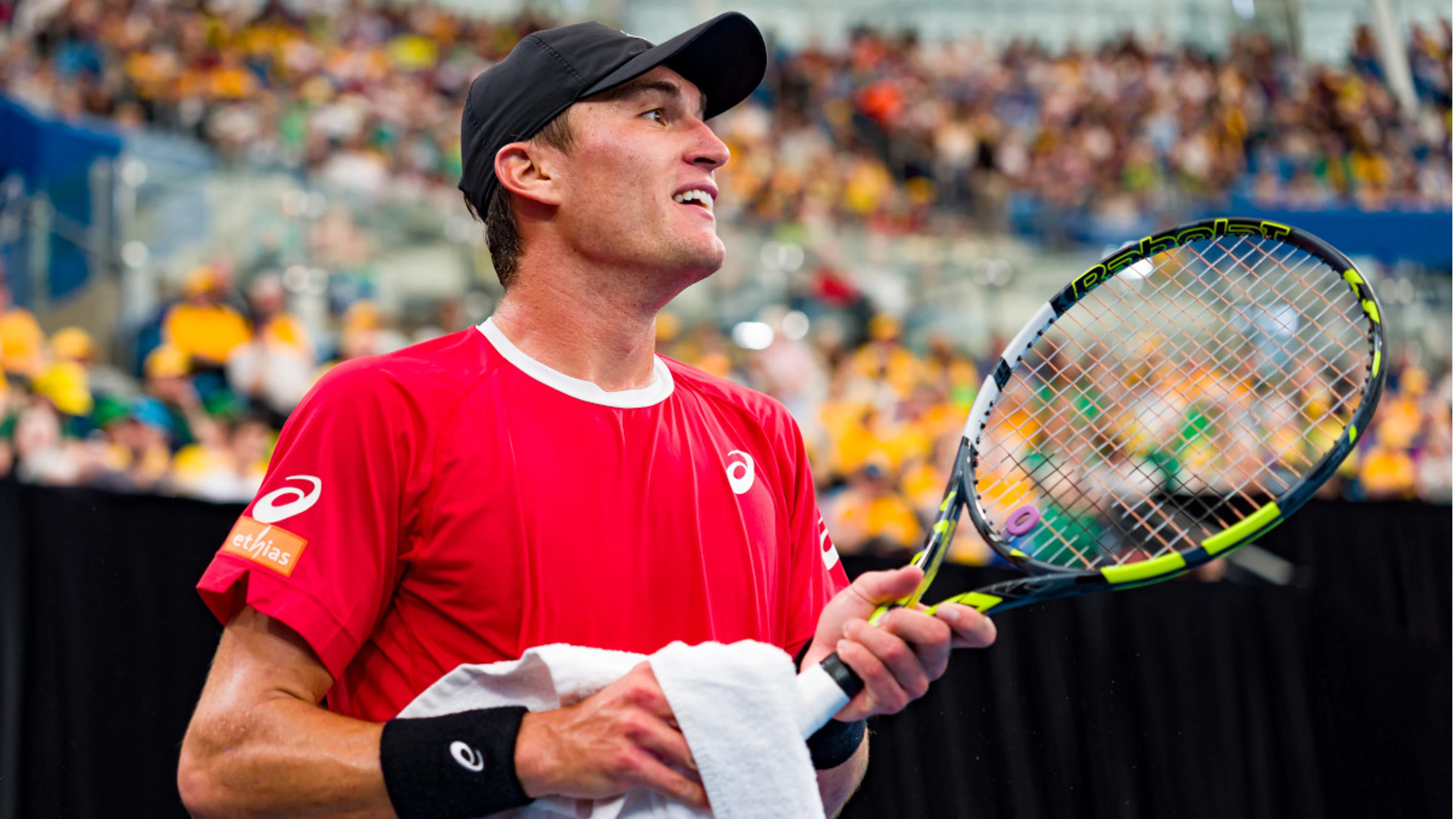 Collignon stuns De Minaur as Belgium take 2-0 Davis Cup lead over Australia