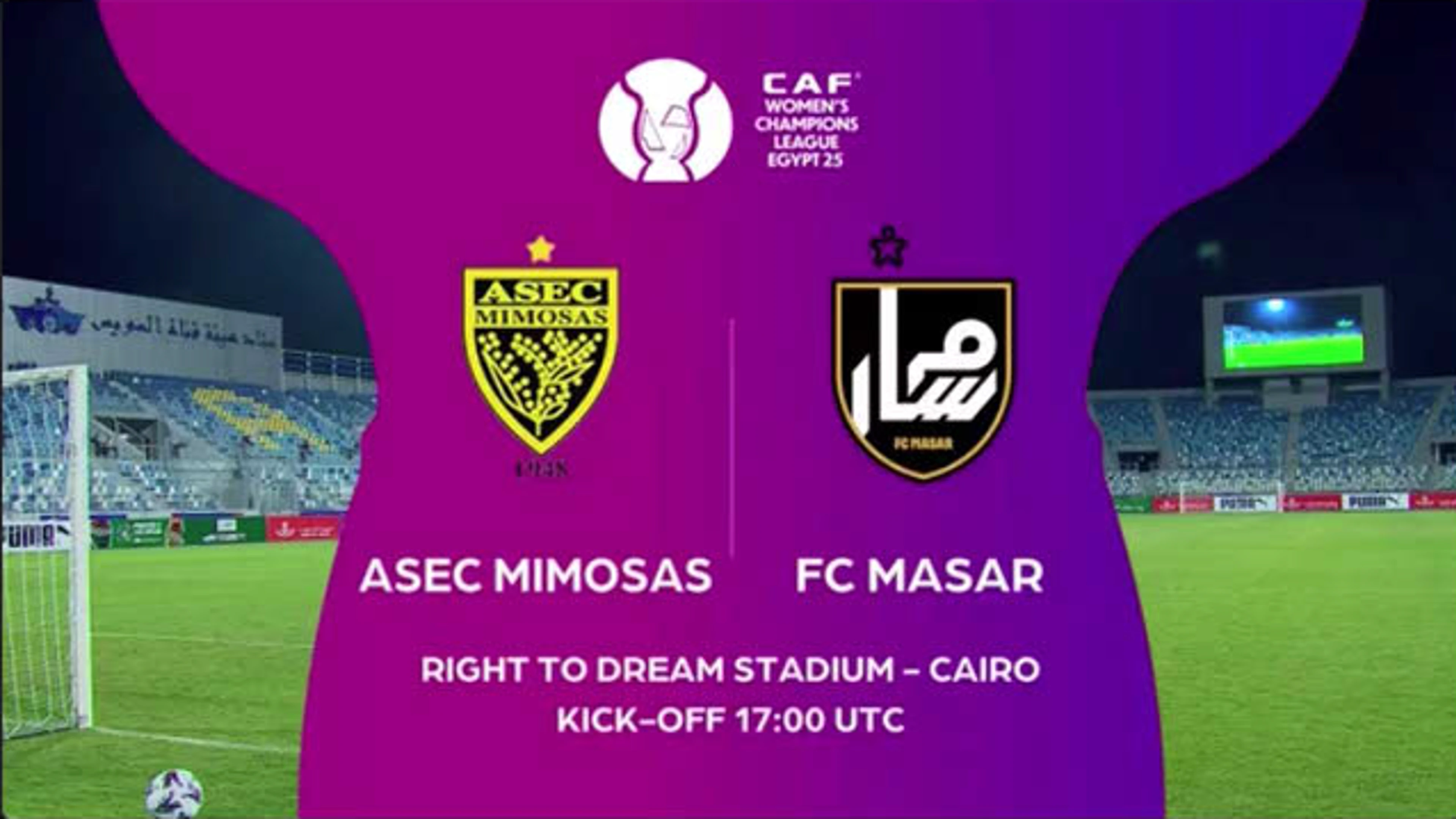 ASEC Mimosas v FC Masar | Match Highlights | CAF Women's Champions League