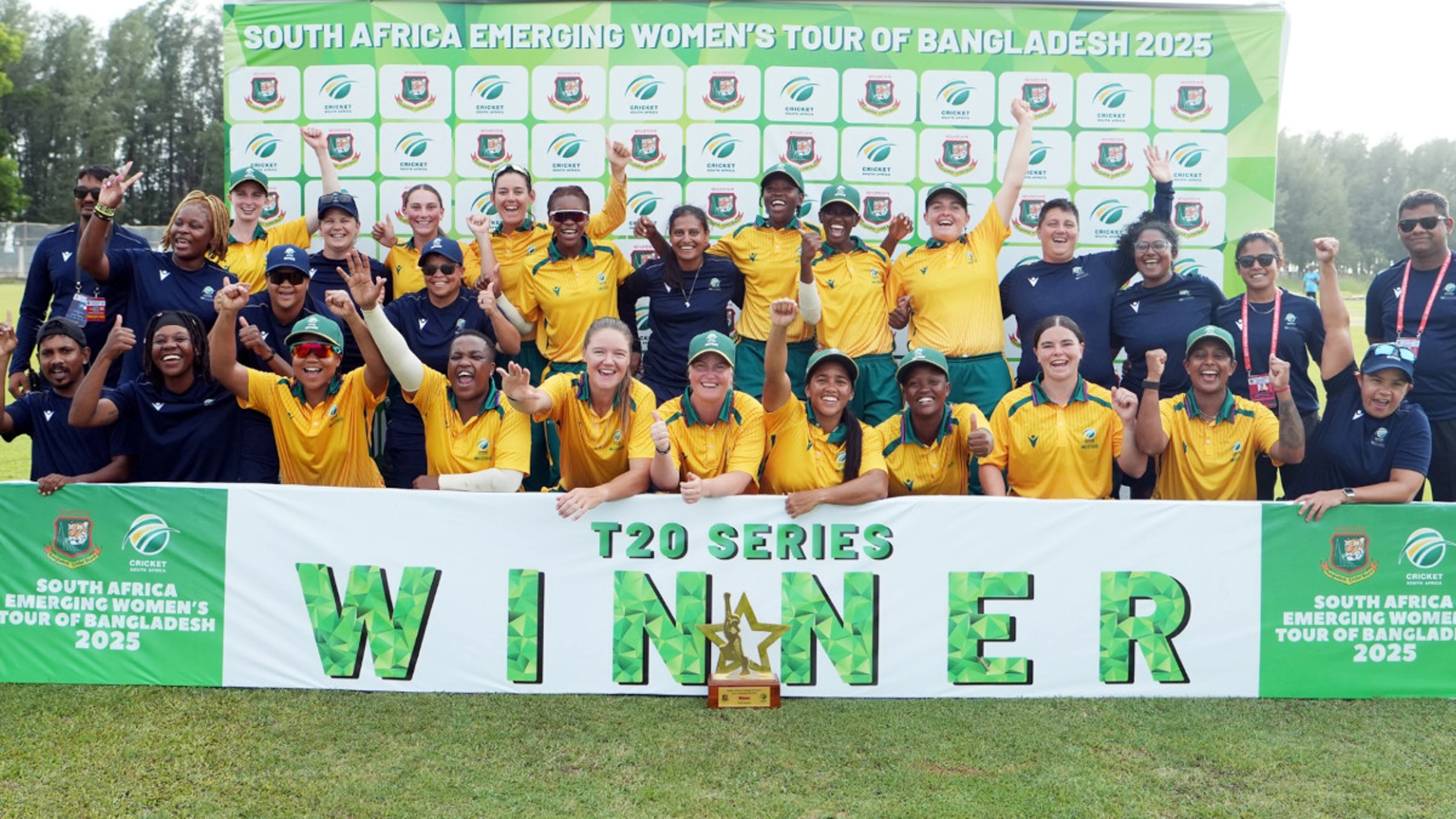 Candler and Lourens guide SA emerging women to T20 Series victory