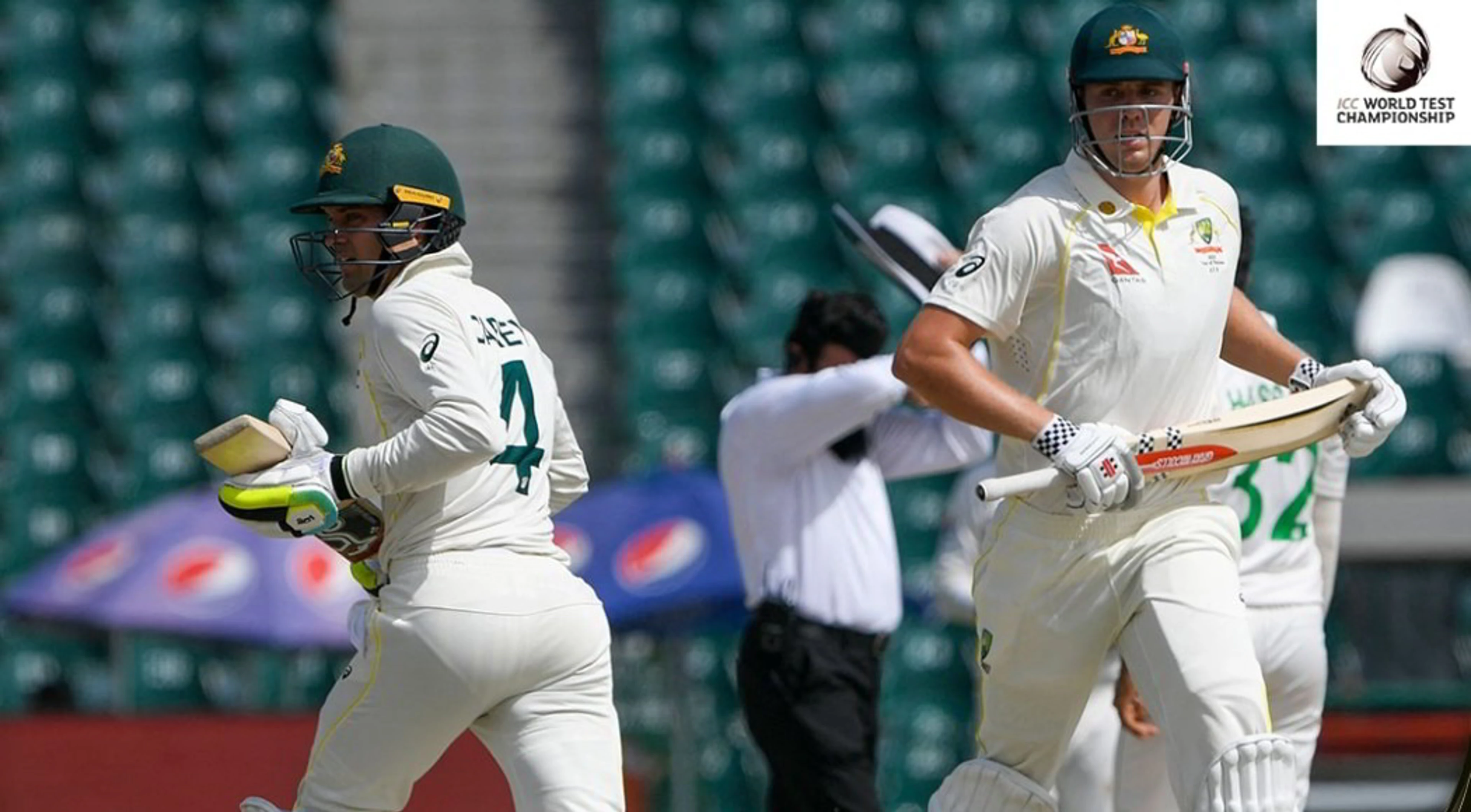 Pakistan steady after Naseem, Shaheen halt Australia in third test