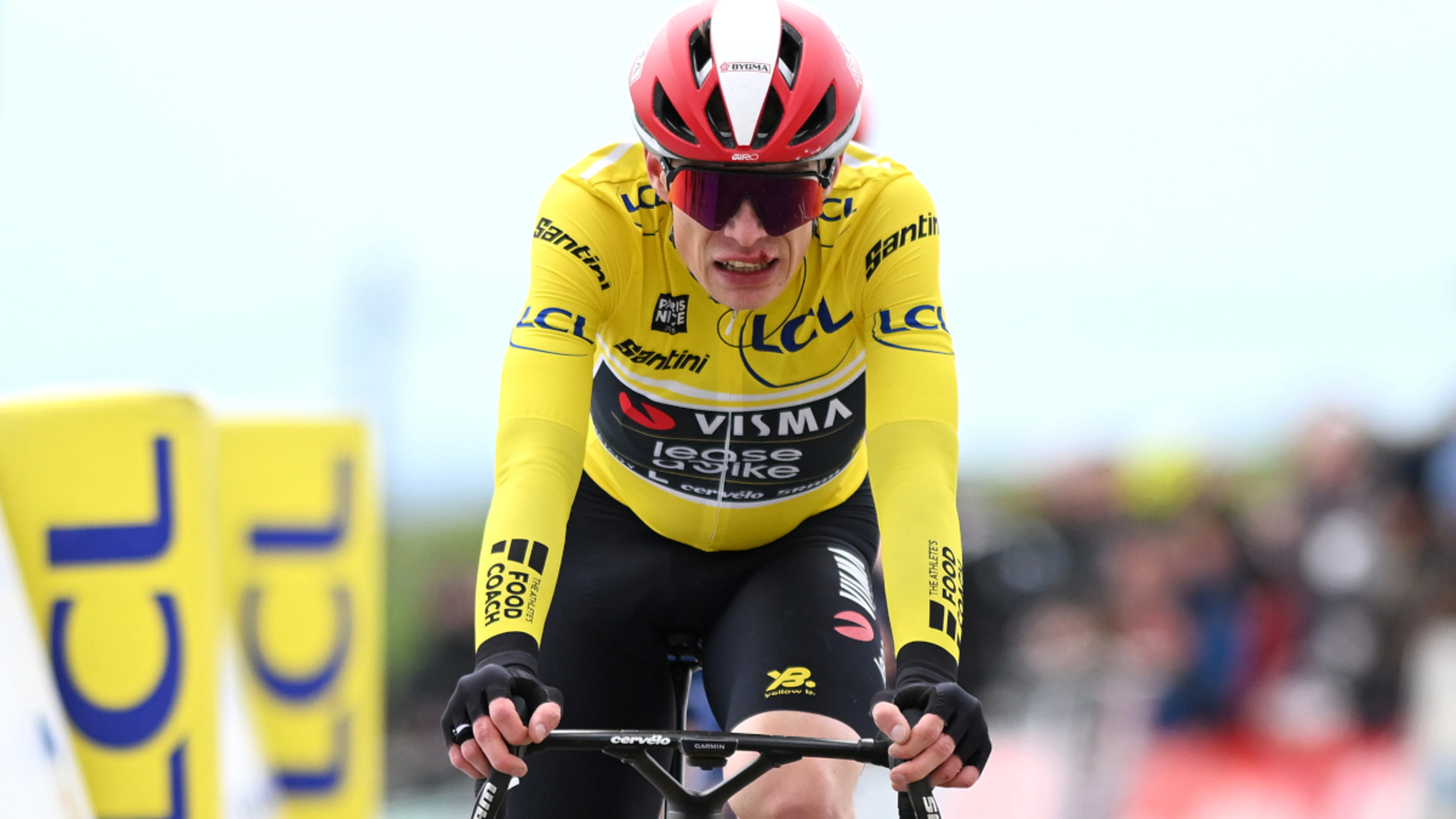 Injured Vingegaard to miss Tour of Catalonia