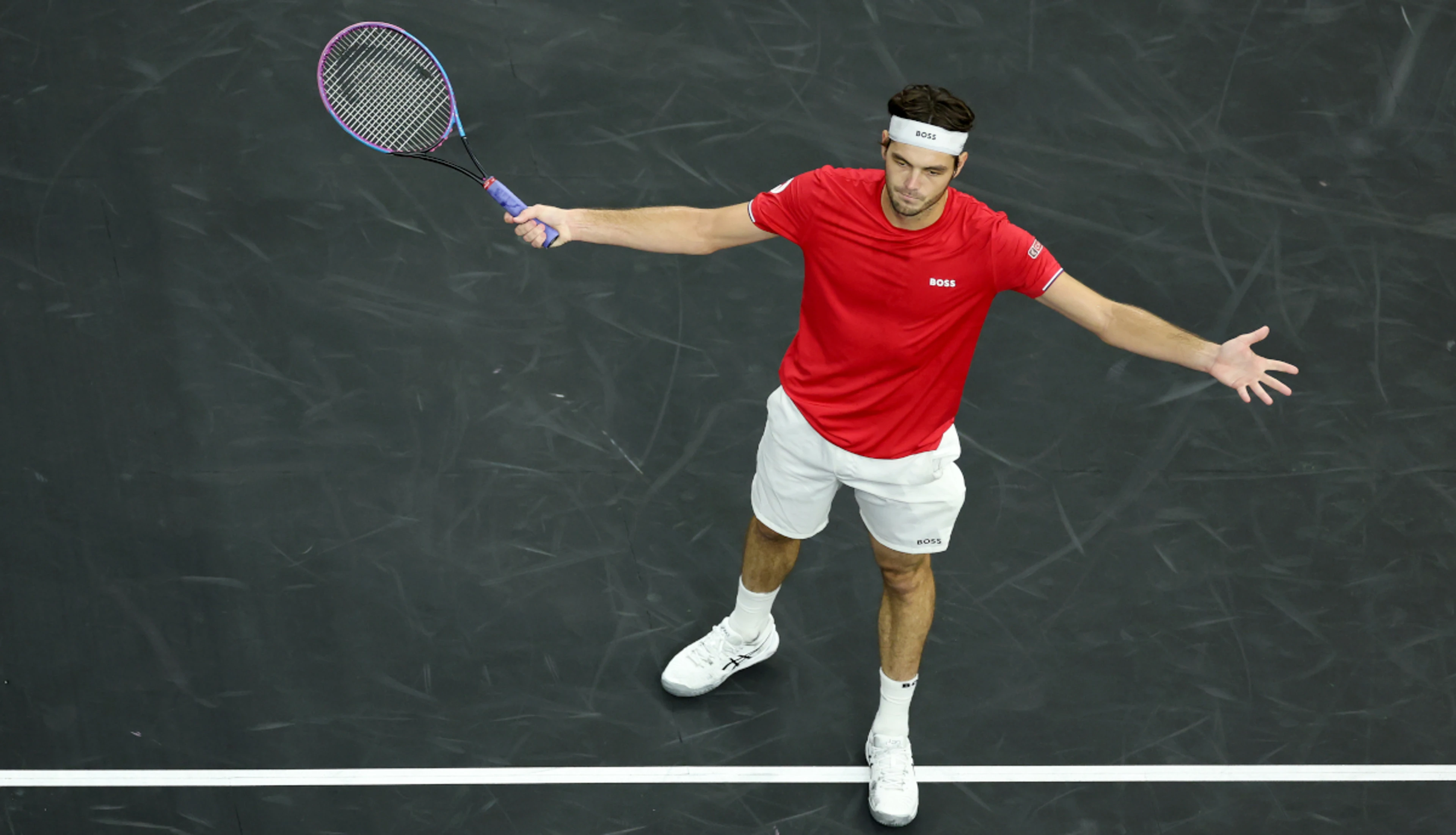 Fritz topples Alcaraz as Team World surge into Laver Cup lead