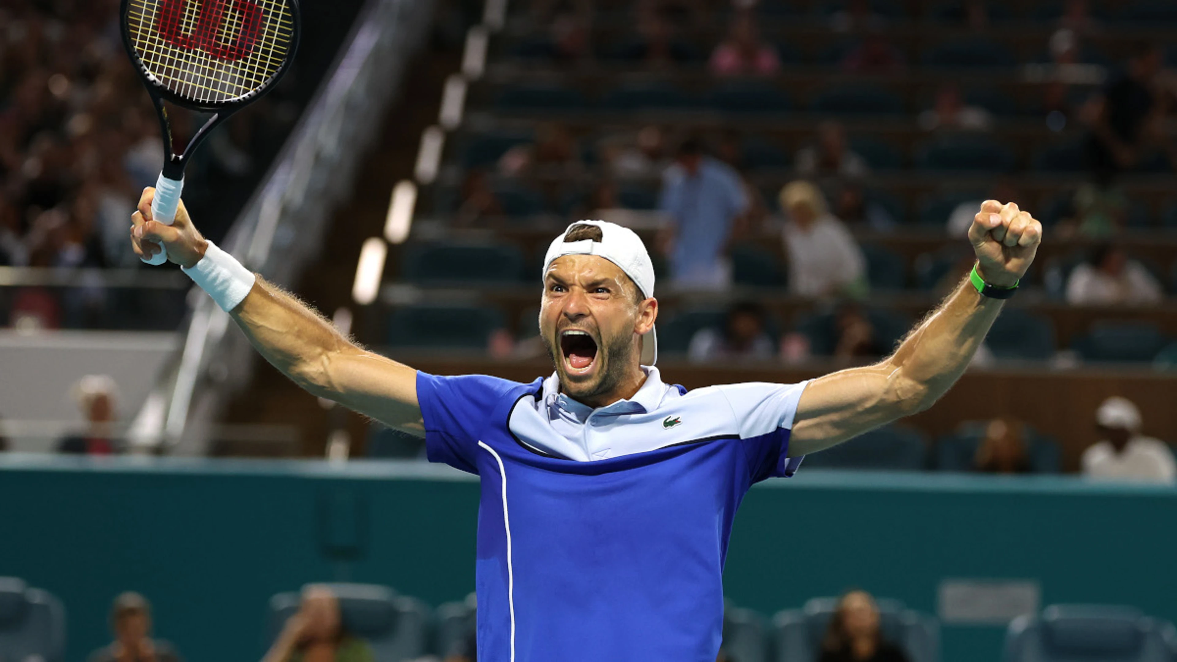 'Perfect' Dimitrov stuns Alcaraz to book Zverev Miami semifinal