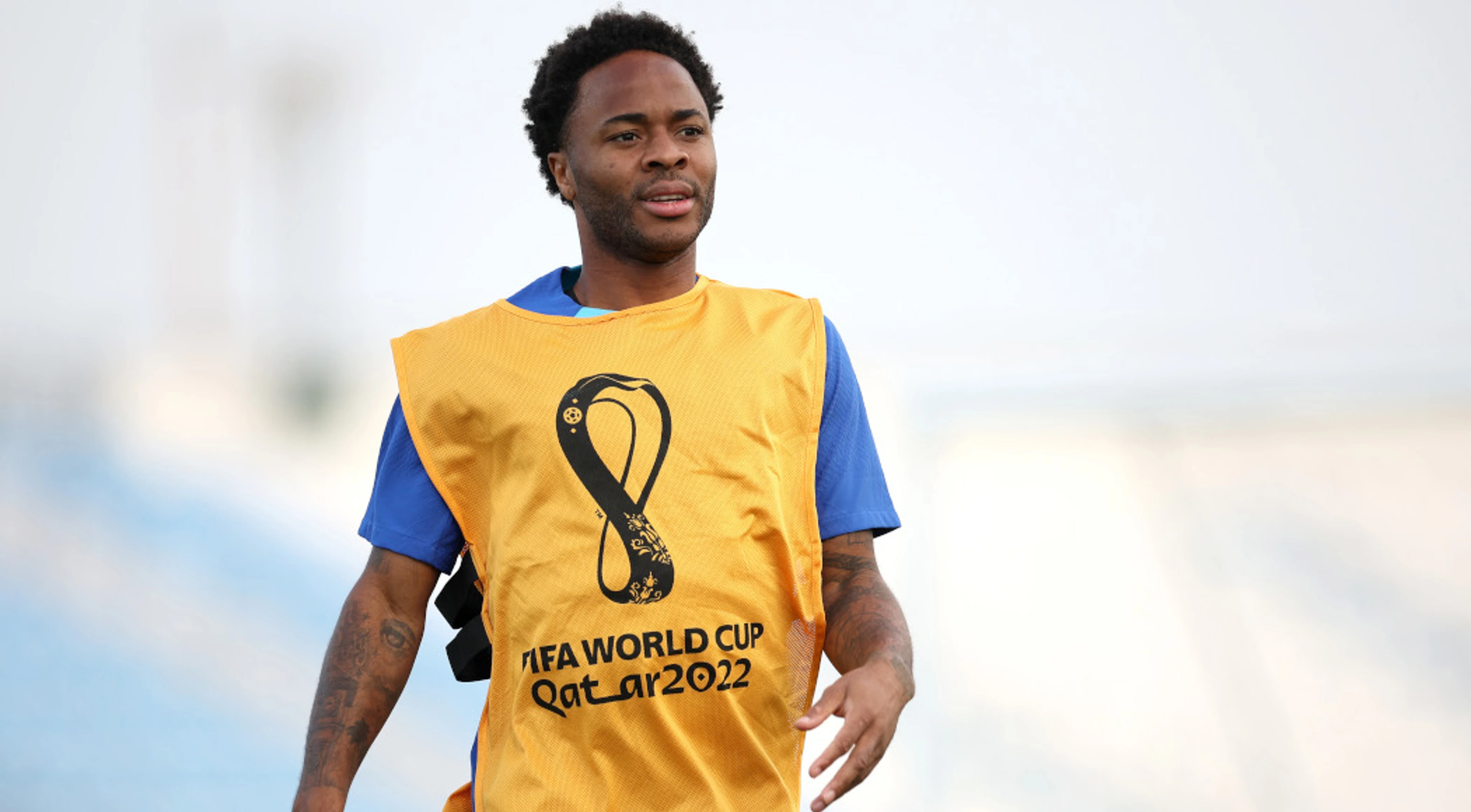 Sterling back in training for England