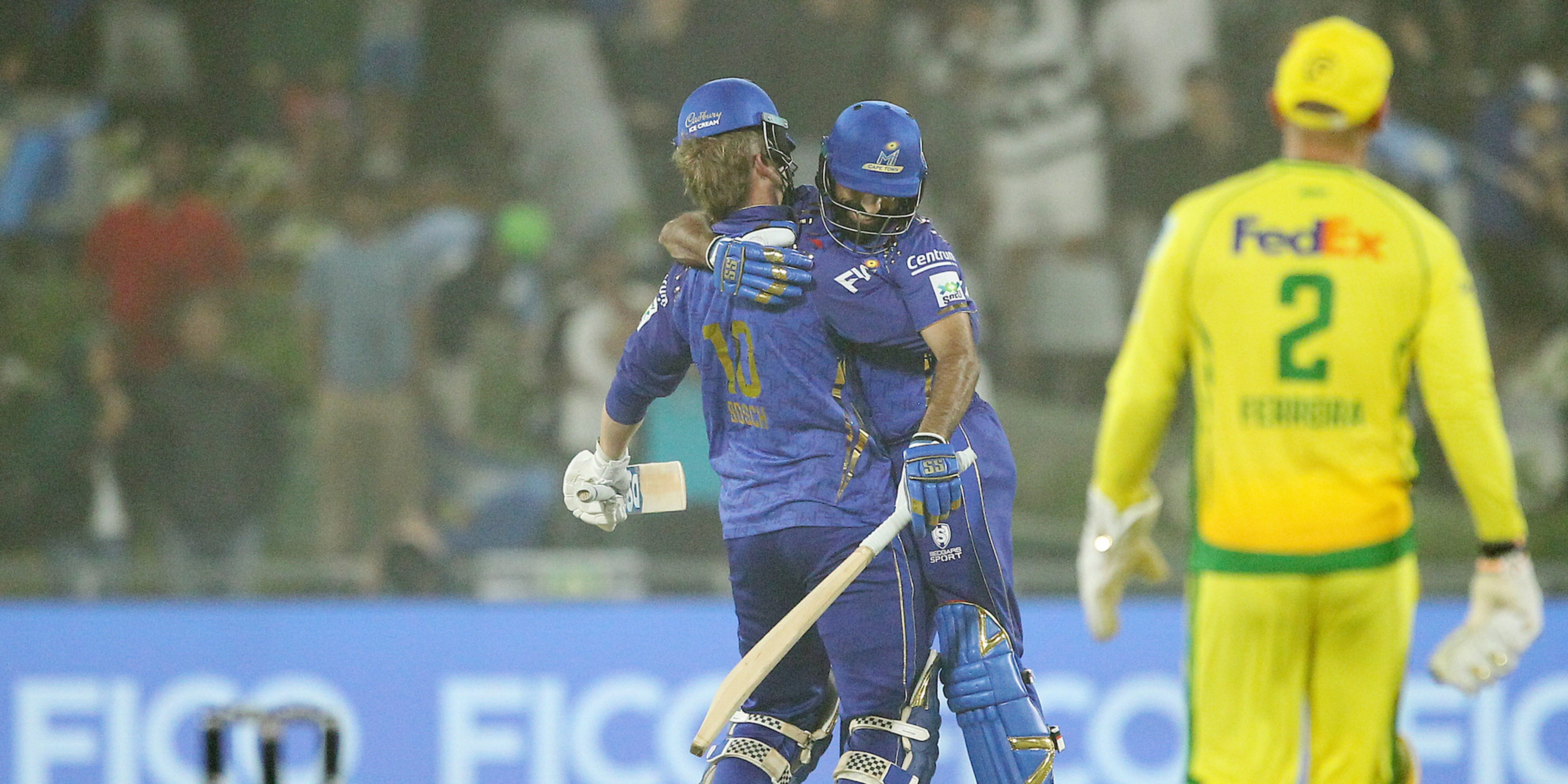 SINGING IN THE RAIN: MICT pip Super Kings in curtailed clash