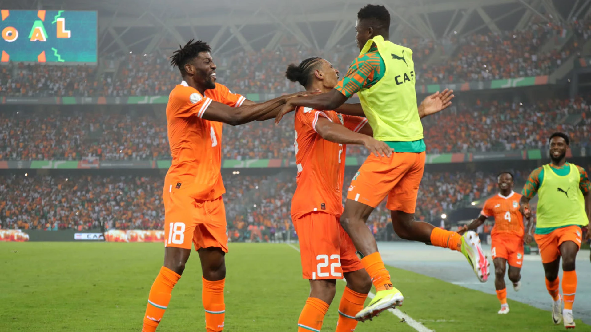 Ivory Coast down DRC to reach home Afcon final