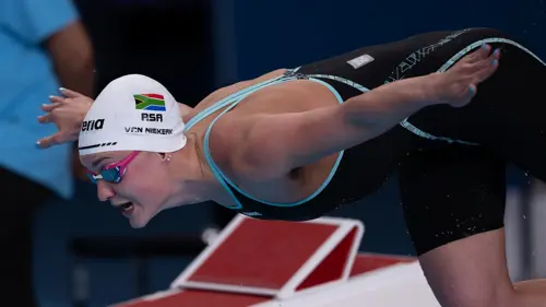 SA swimmers finish with two fourth places on final night of World Aquatics Champs