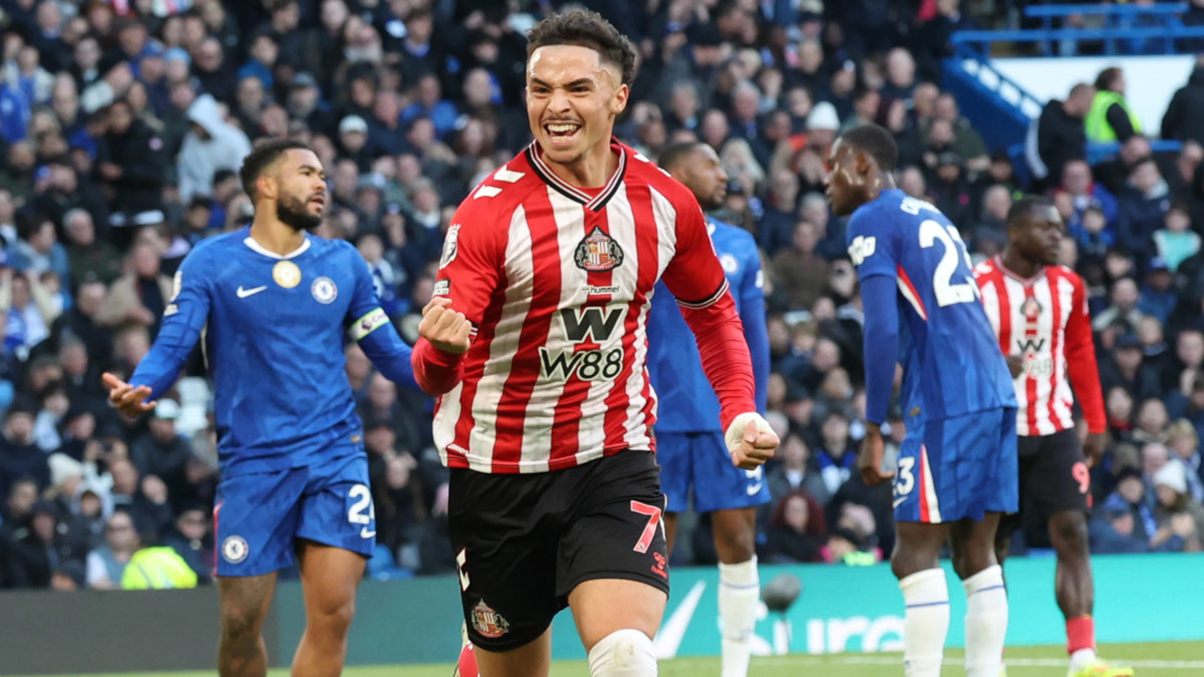 Sunderland stun Chelsea with win at Stamford Bridge