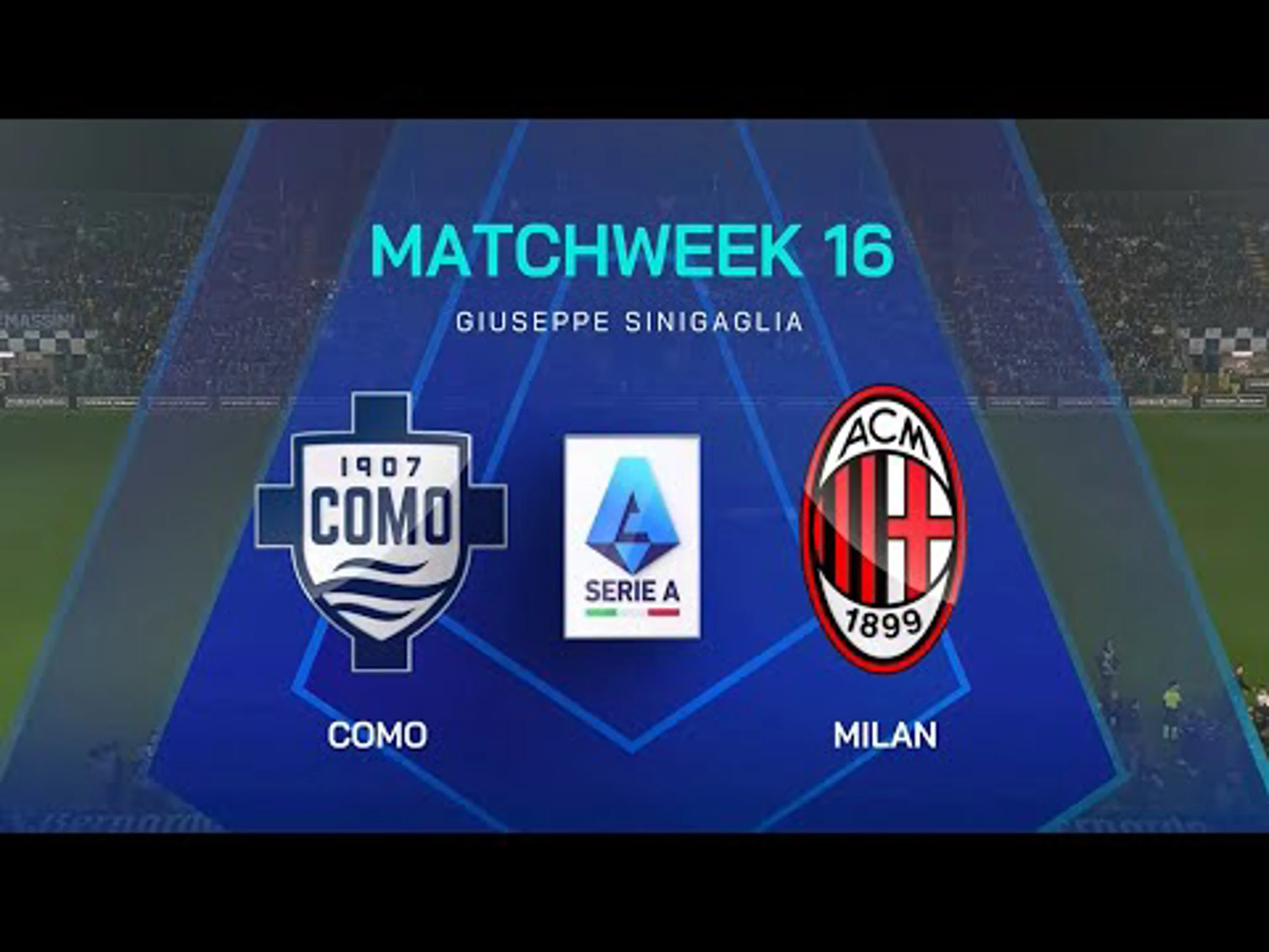 Como v AC Milan | Match Highlights | Italian Serie A