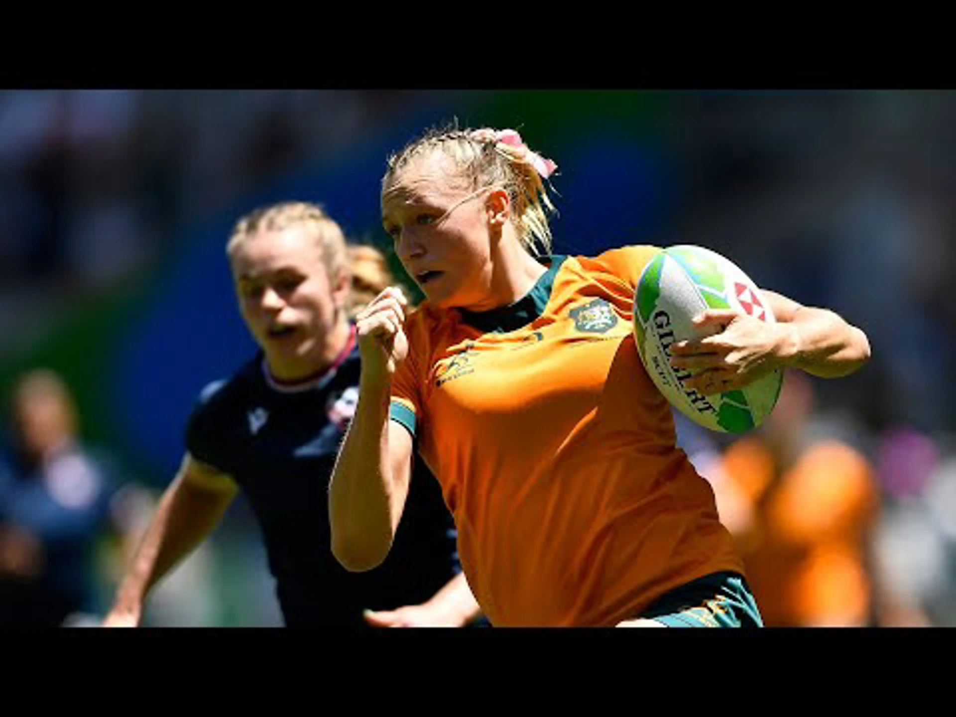 Australia v USA | SF 2 | Match Highlights | World Rugby HSBC Women's Sevens Series Cape Town