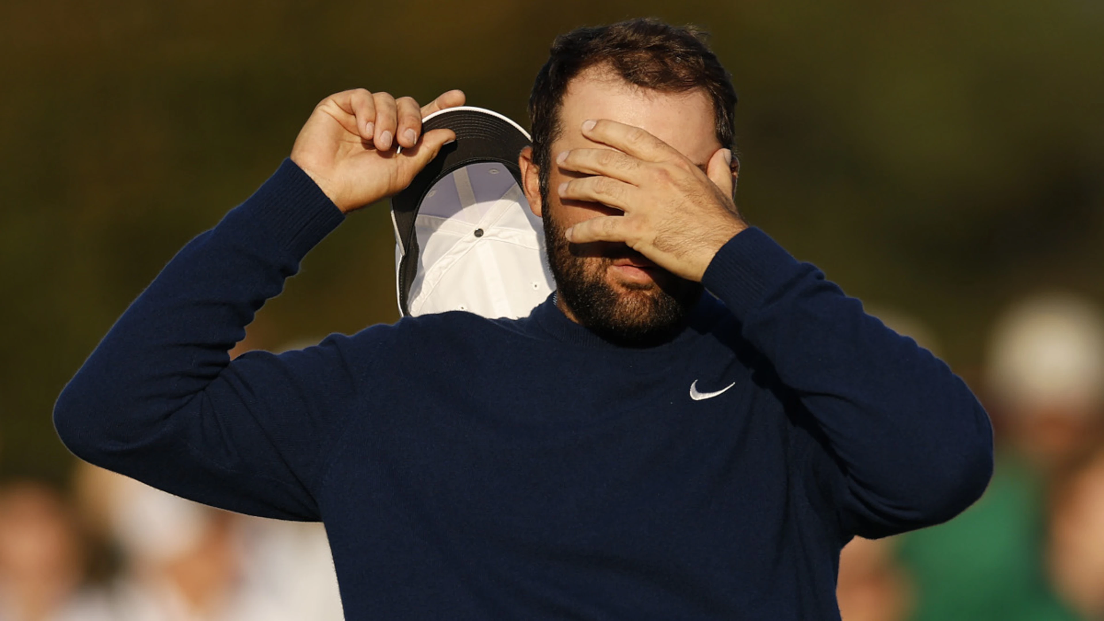 Defending champ Scheffler three back after tough day at Augusta