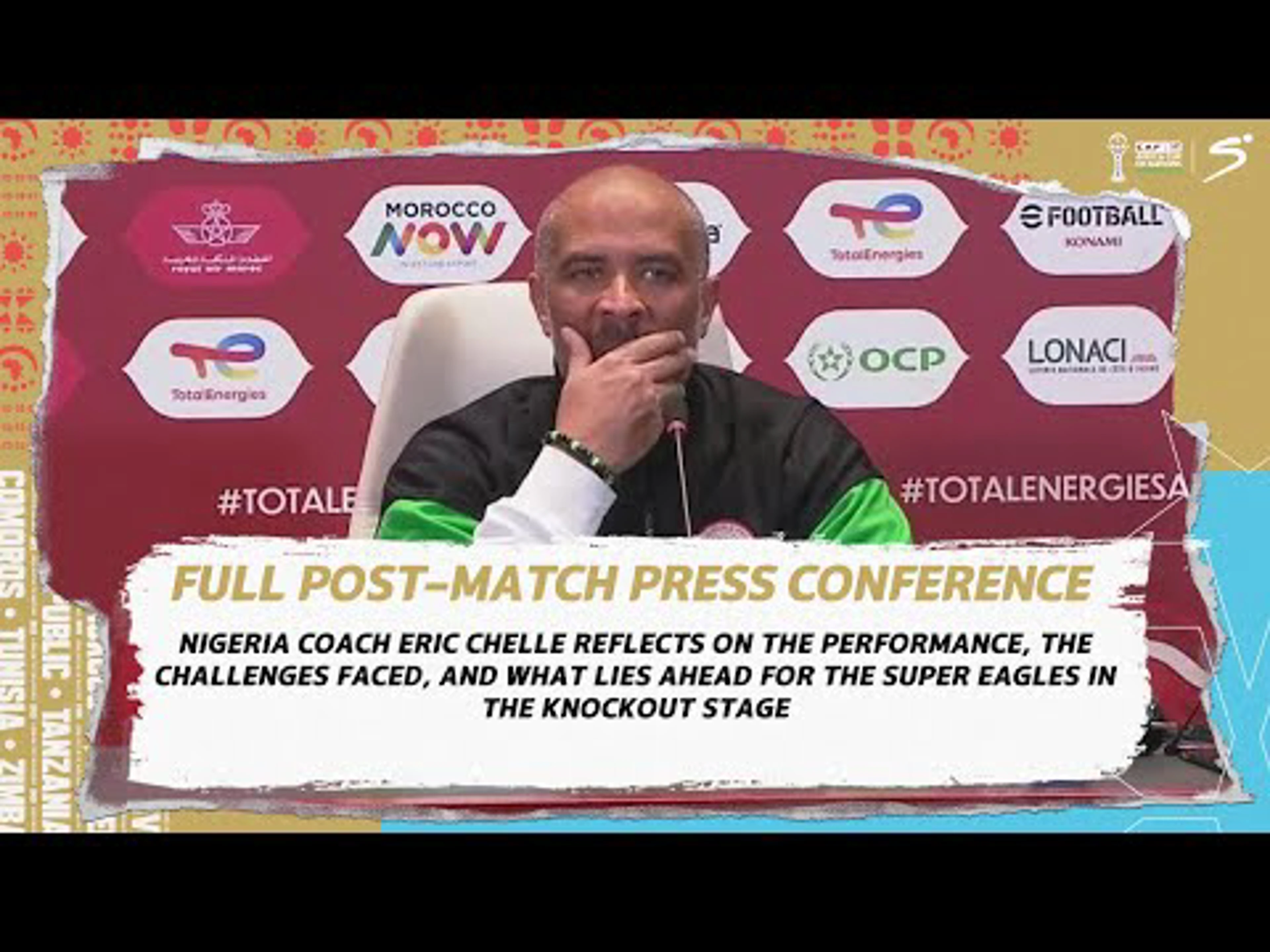 Eric Chelle Post-Match Press Conference | Nigeria 3-2 Tunisia