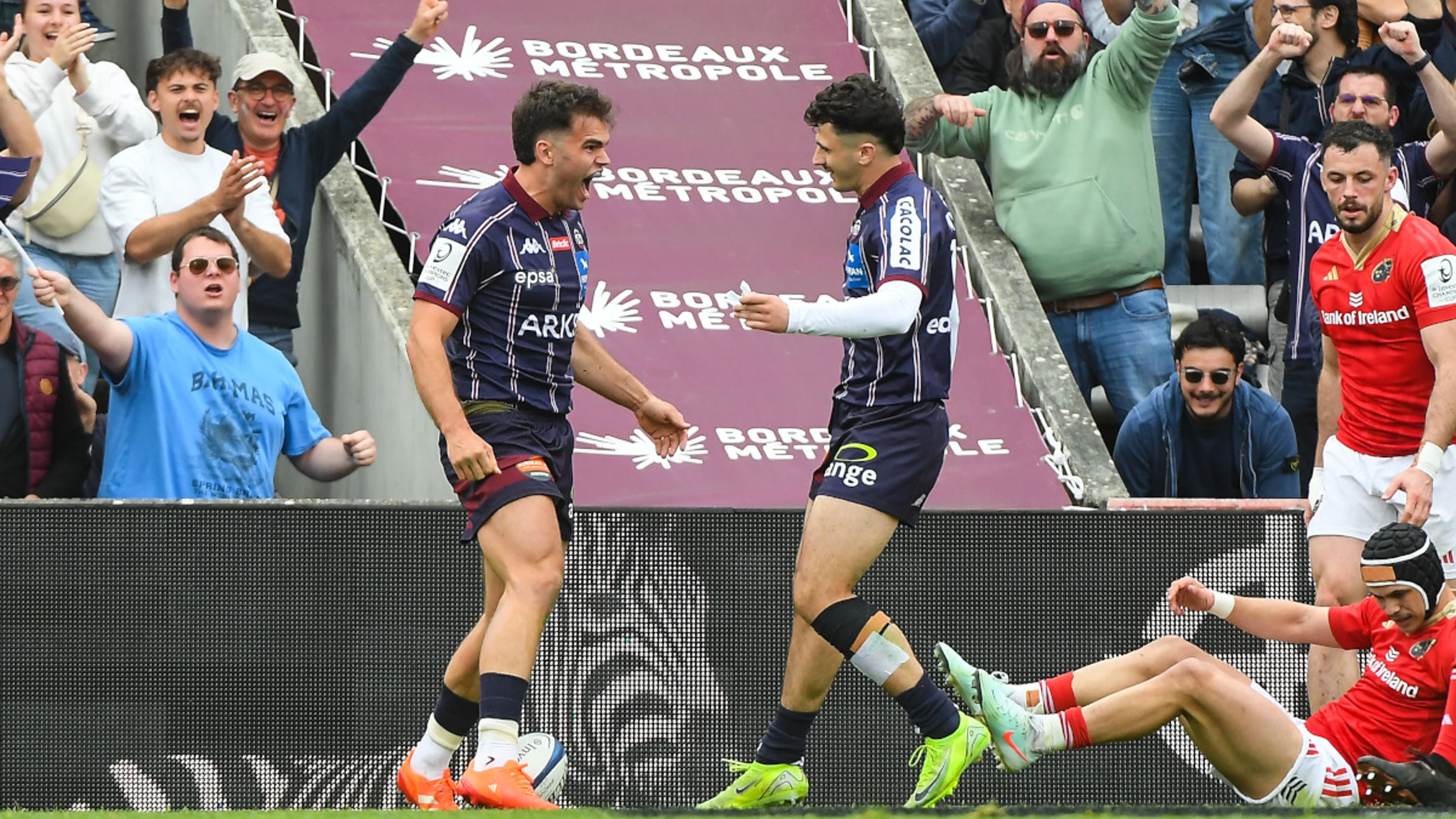 Record-breaker Penaud fires Bordeaux-Begles into Champions Cup semis