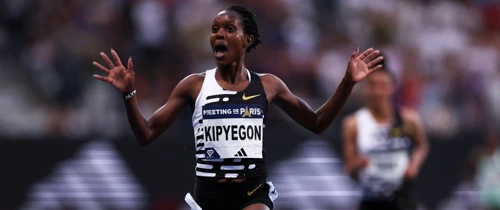 Confident Kipyegon to run a double in Paris | SuperSport