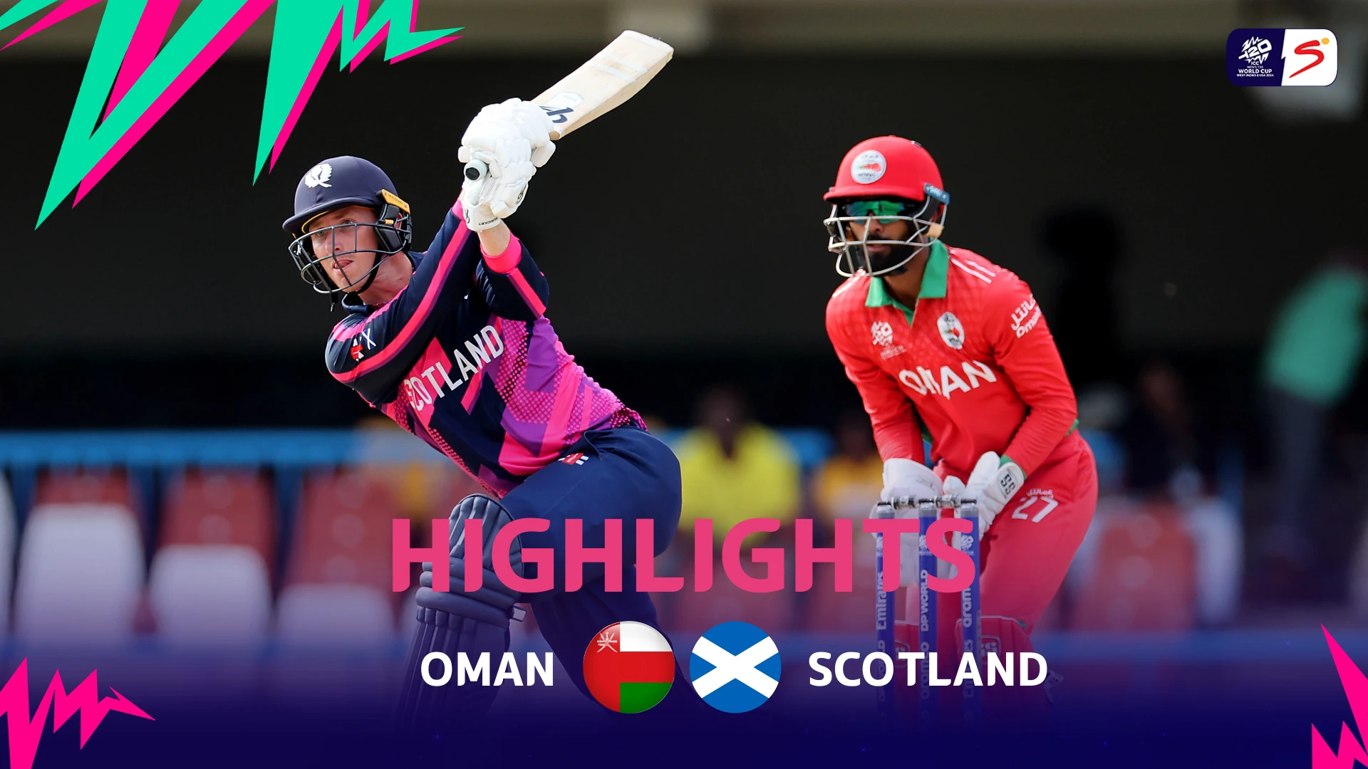 Oman v Scotland | Match Highlights | Group B | ICC T20 World Cup