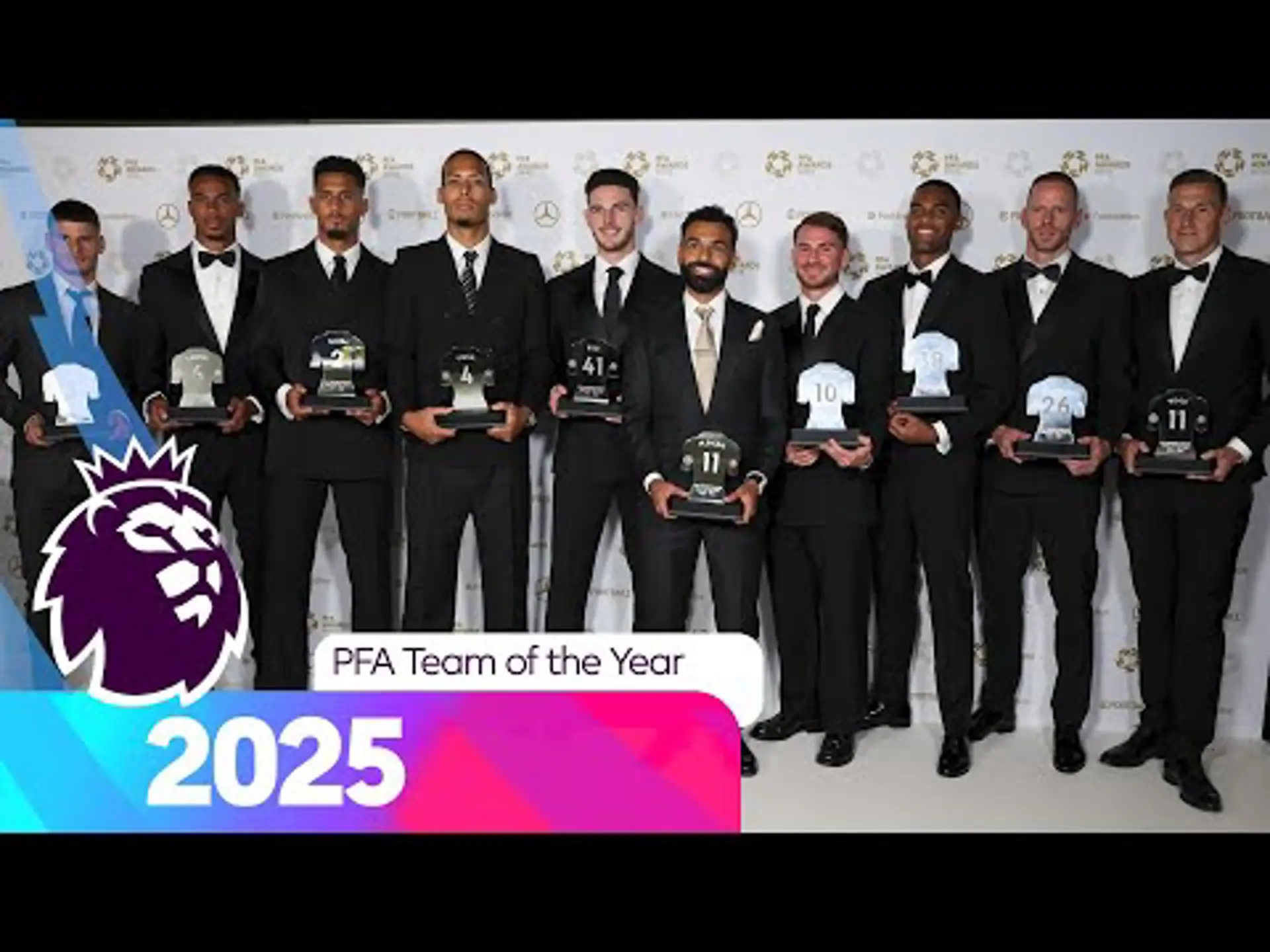 The best XI! PFA Team of the Year 2025