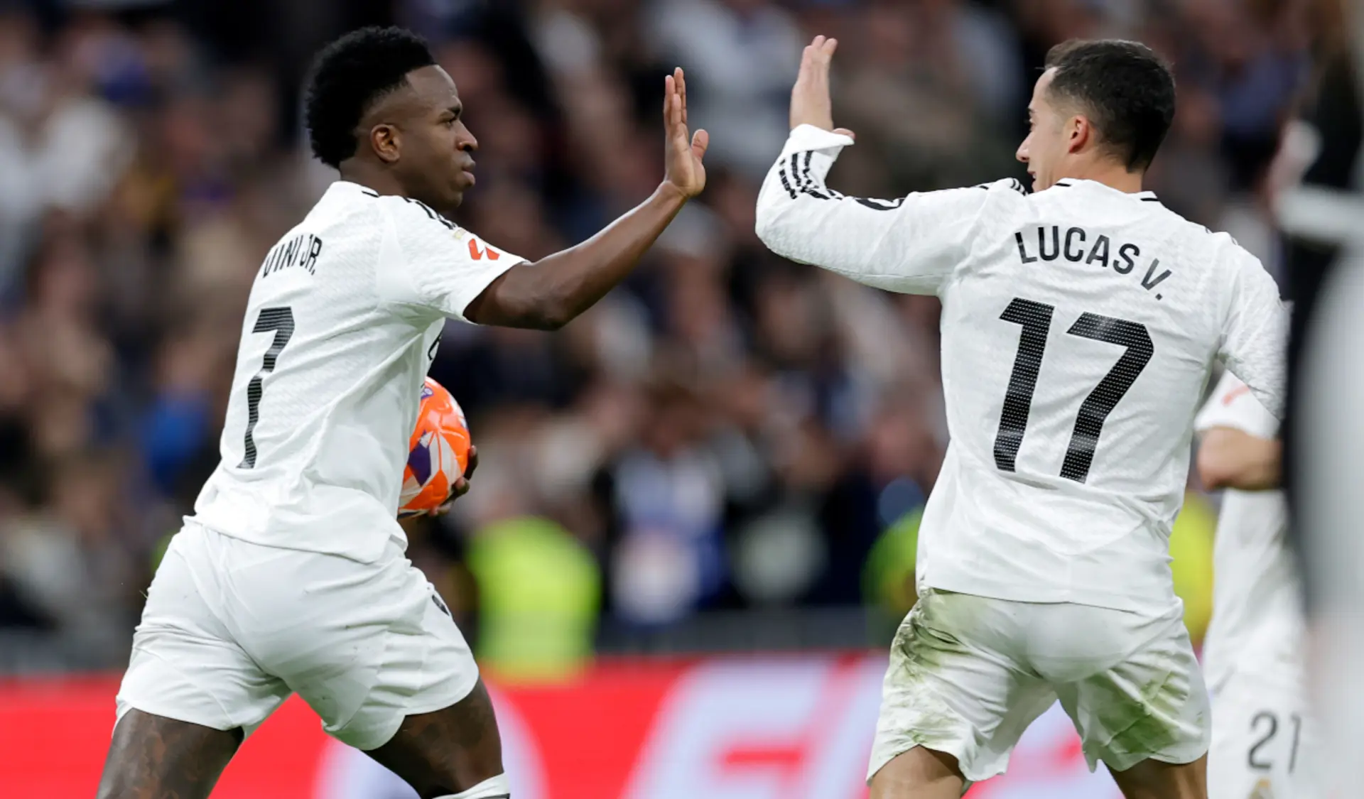 Real Madrid duo Vinicius, Vazquez injured