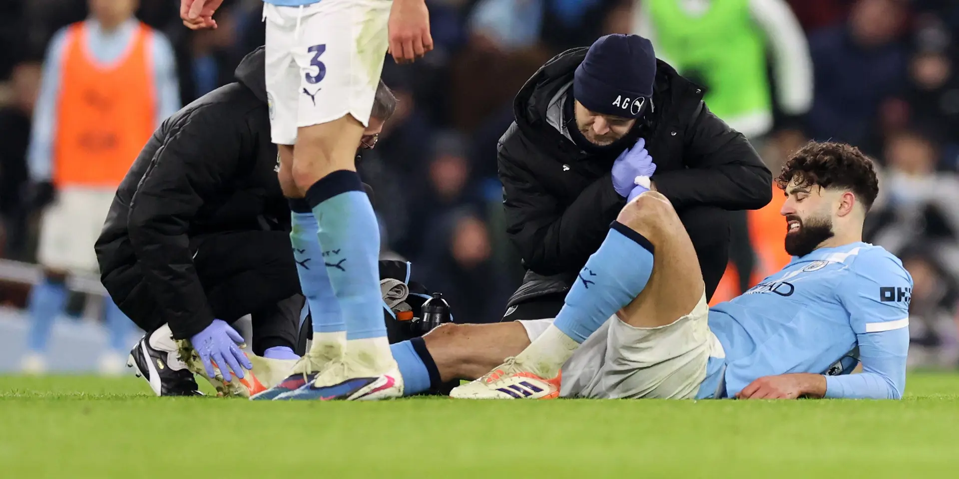 Man City's Gvardiol out with broken leg