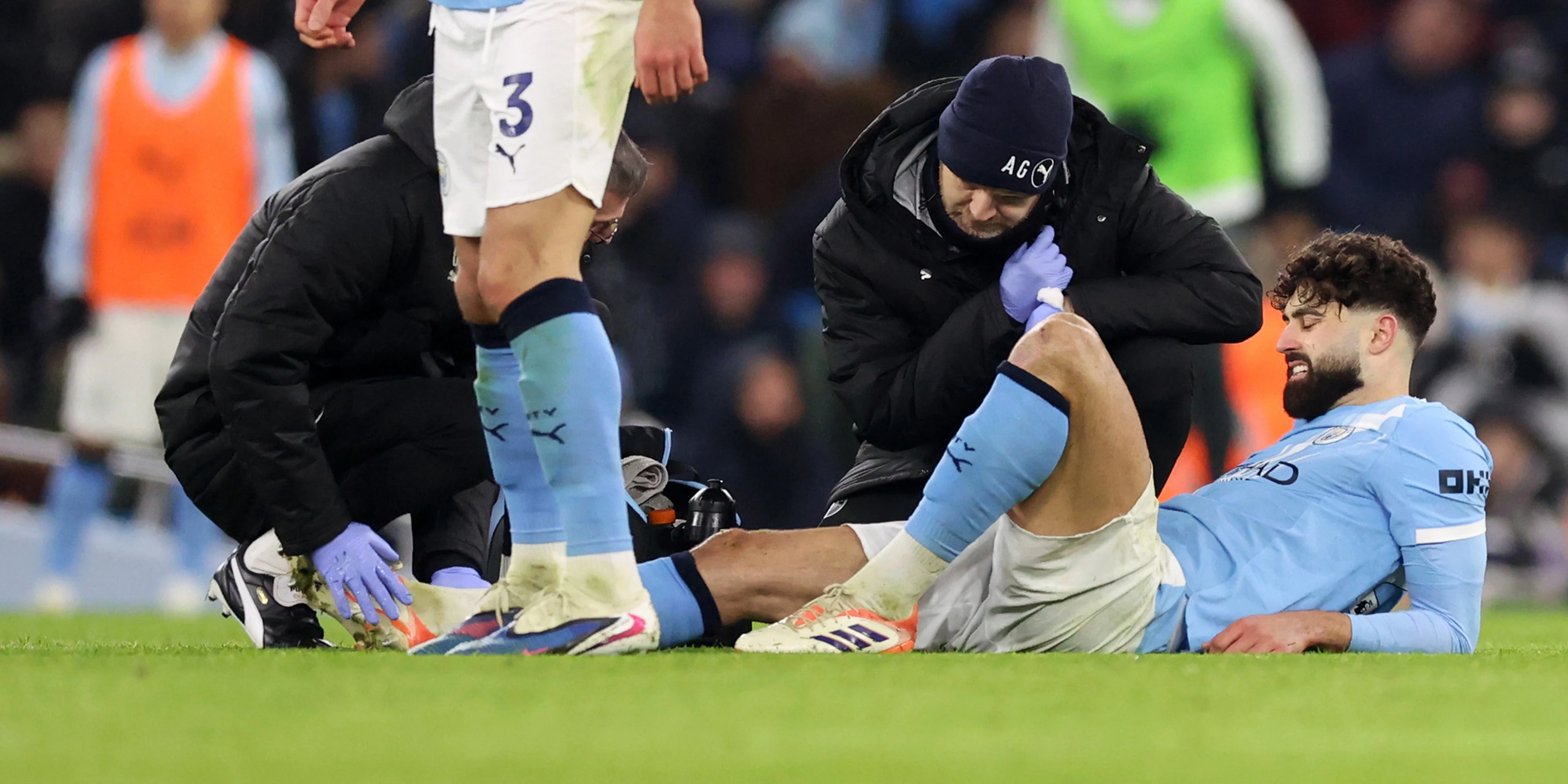 Man City's Gvardiol out with broken leg