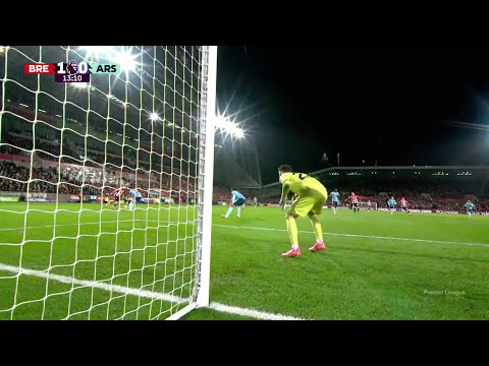 Bryan Mbeumo | 13ᵗʰ Minute Goal v Arsenal