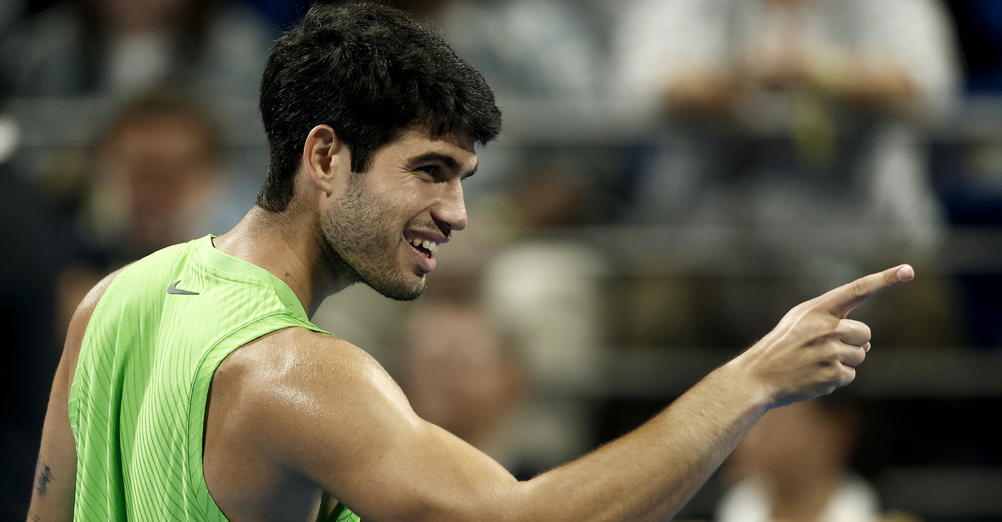 Alcaraz fights back to book last four berth in Qatar