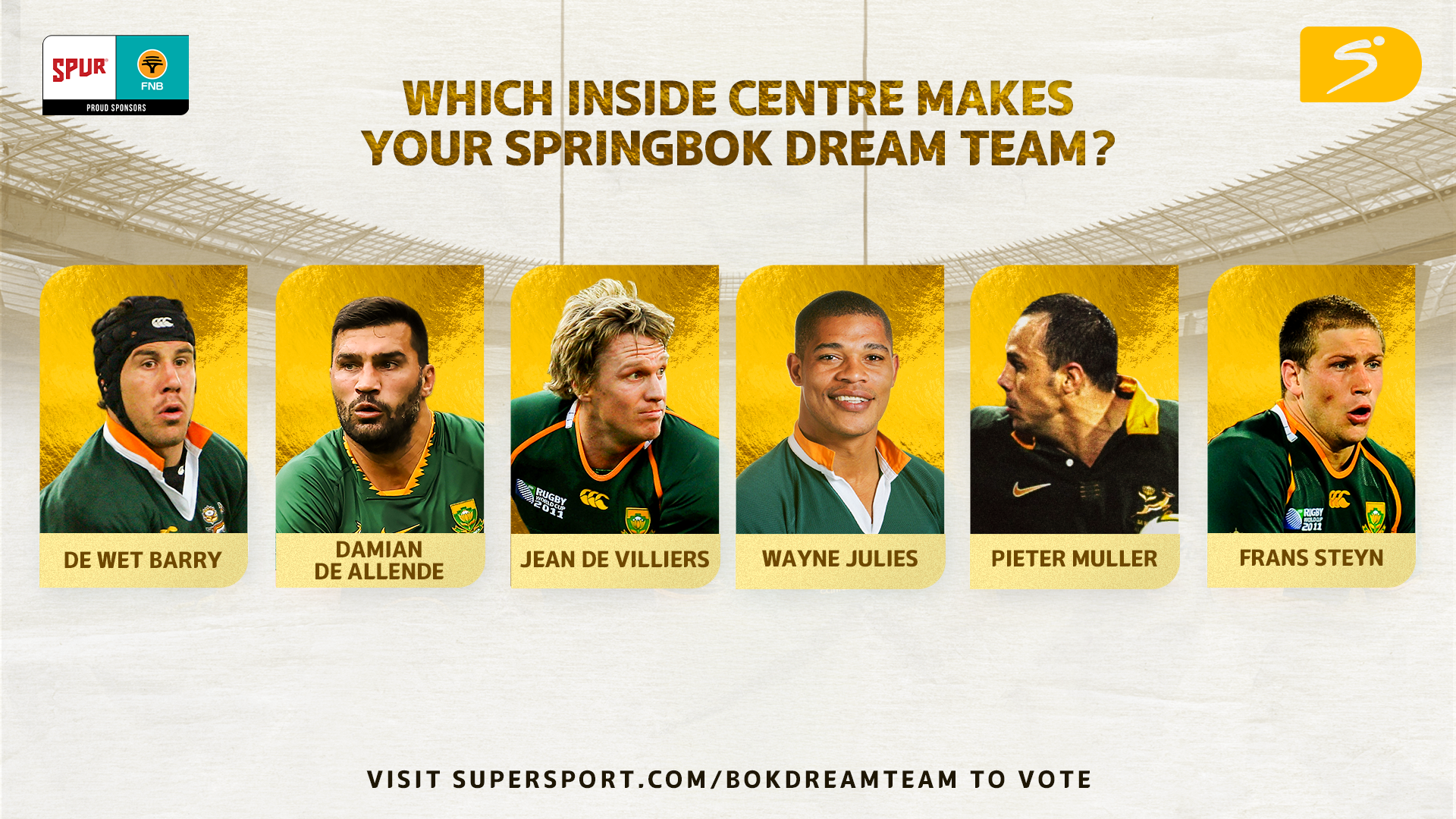 BOK DREAM TEAM: The inside centre nominees