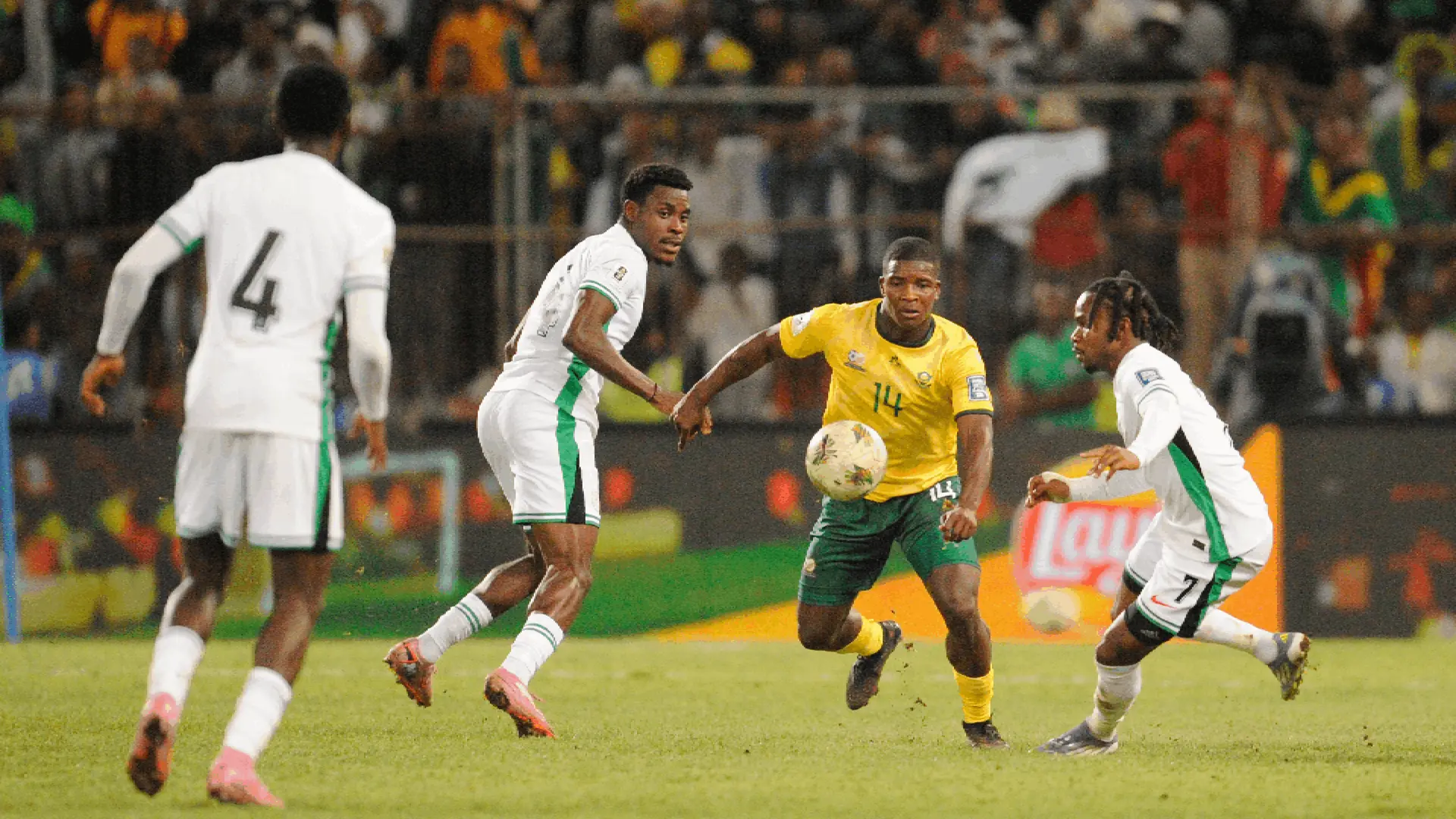 Mbokazi defensive masterclass | Bafana Bafana v Super Eagles