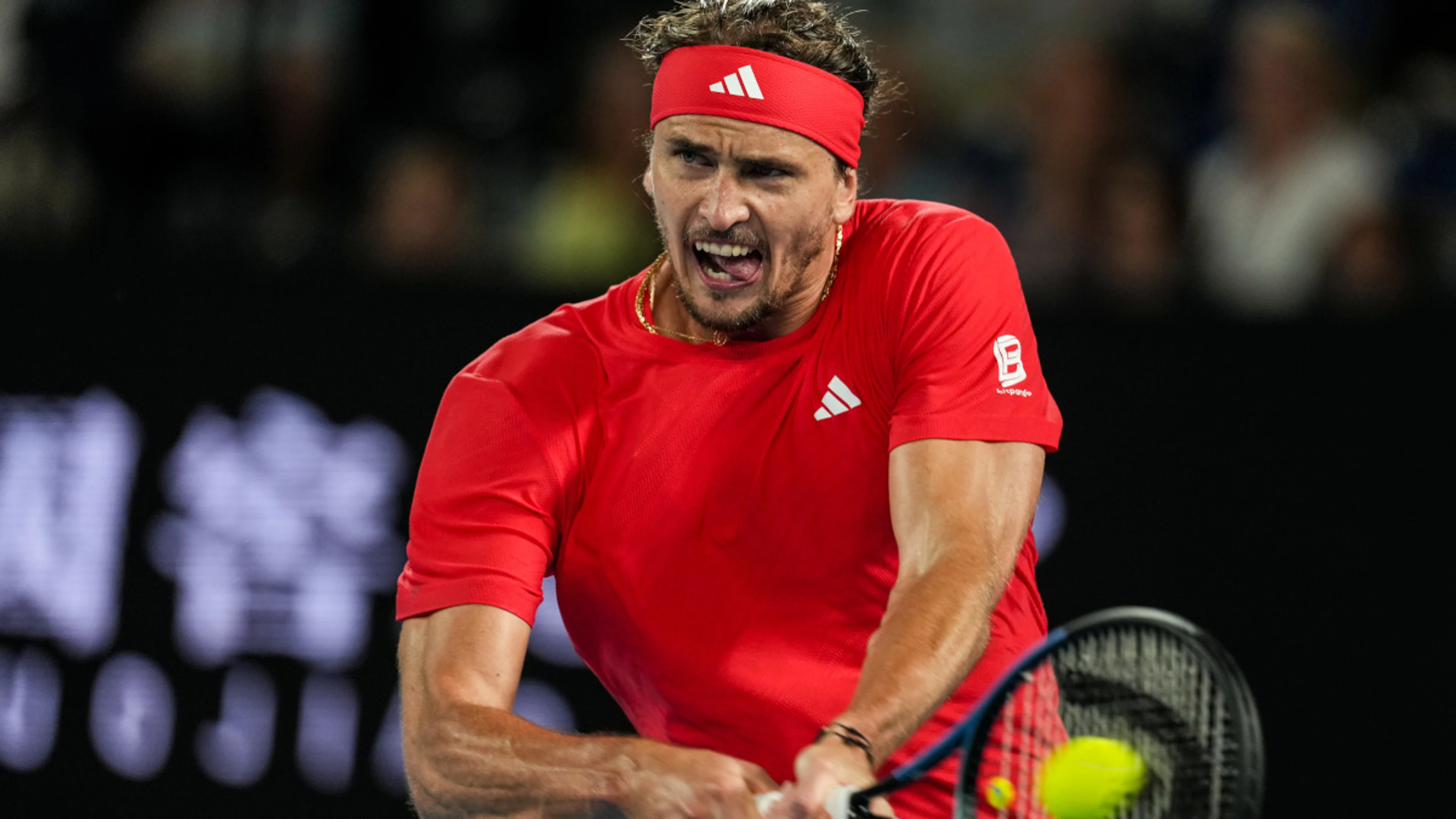 Zverev refuses to be drawn after women's names shouted at final ceremony