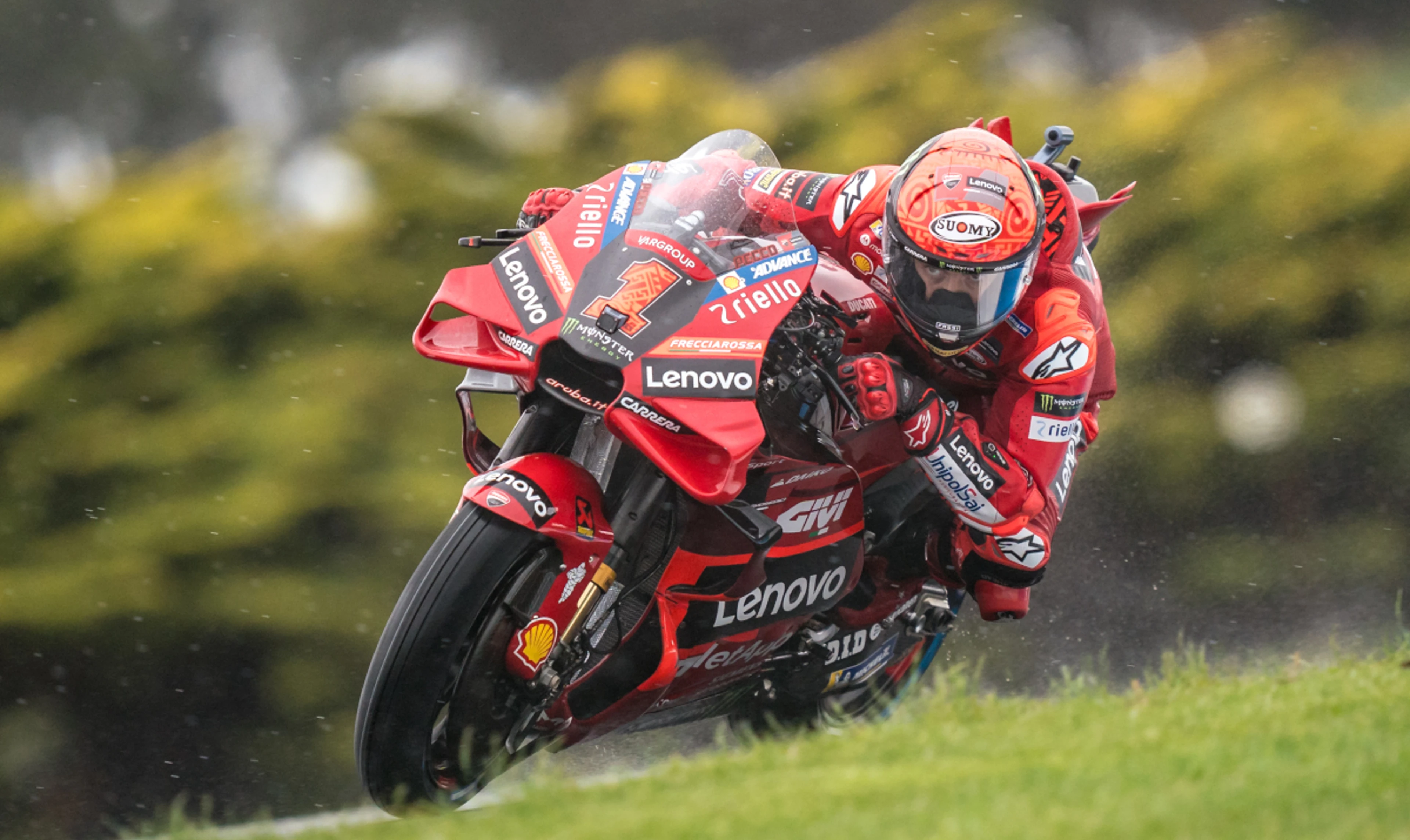 Bagnaia in charge as Australian MotoGP sprint race cancelled