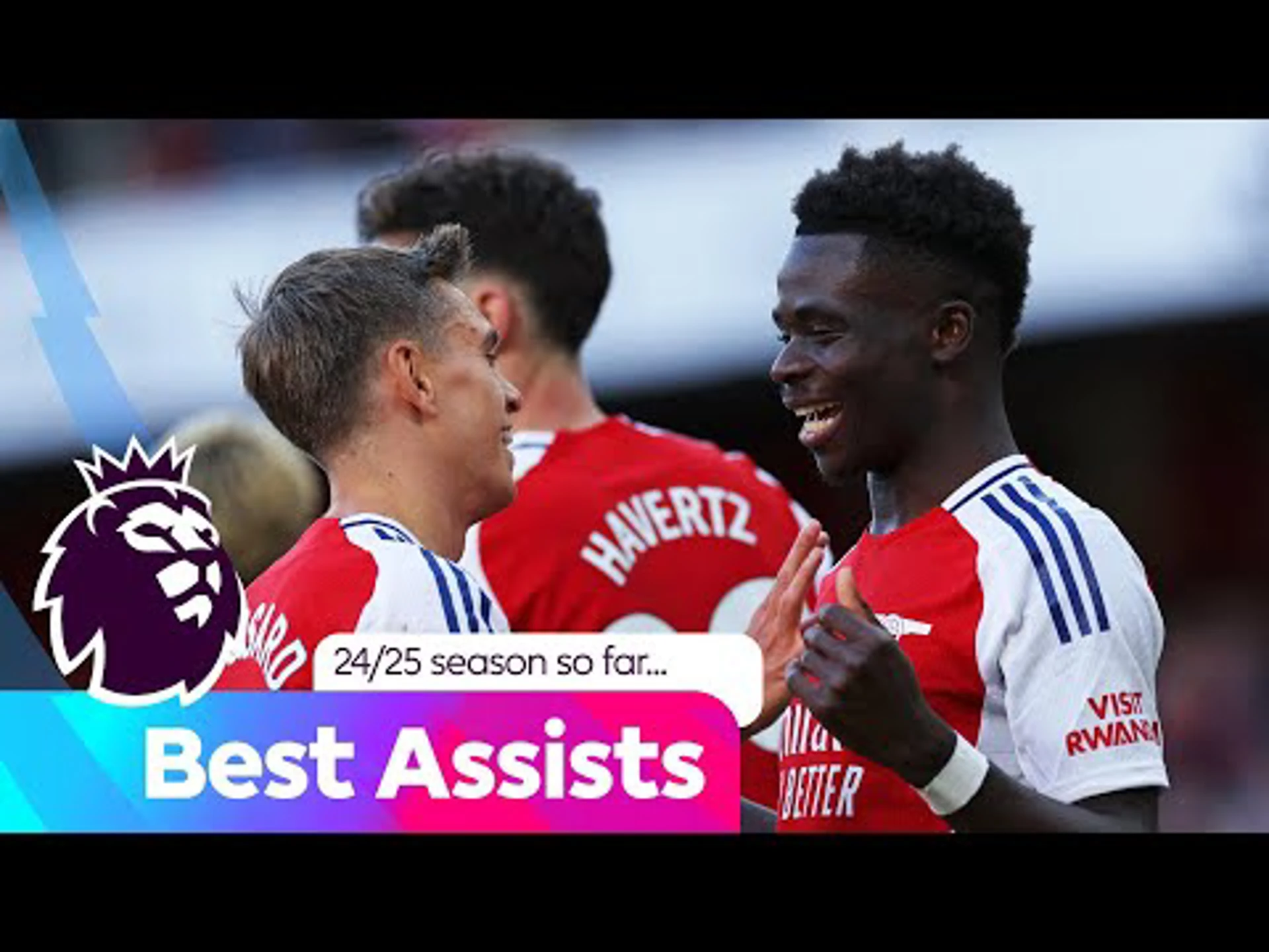 BEST ASSISTS of the season so far | Premier League