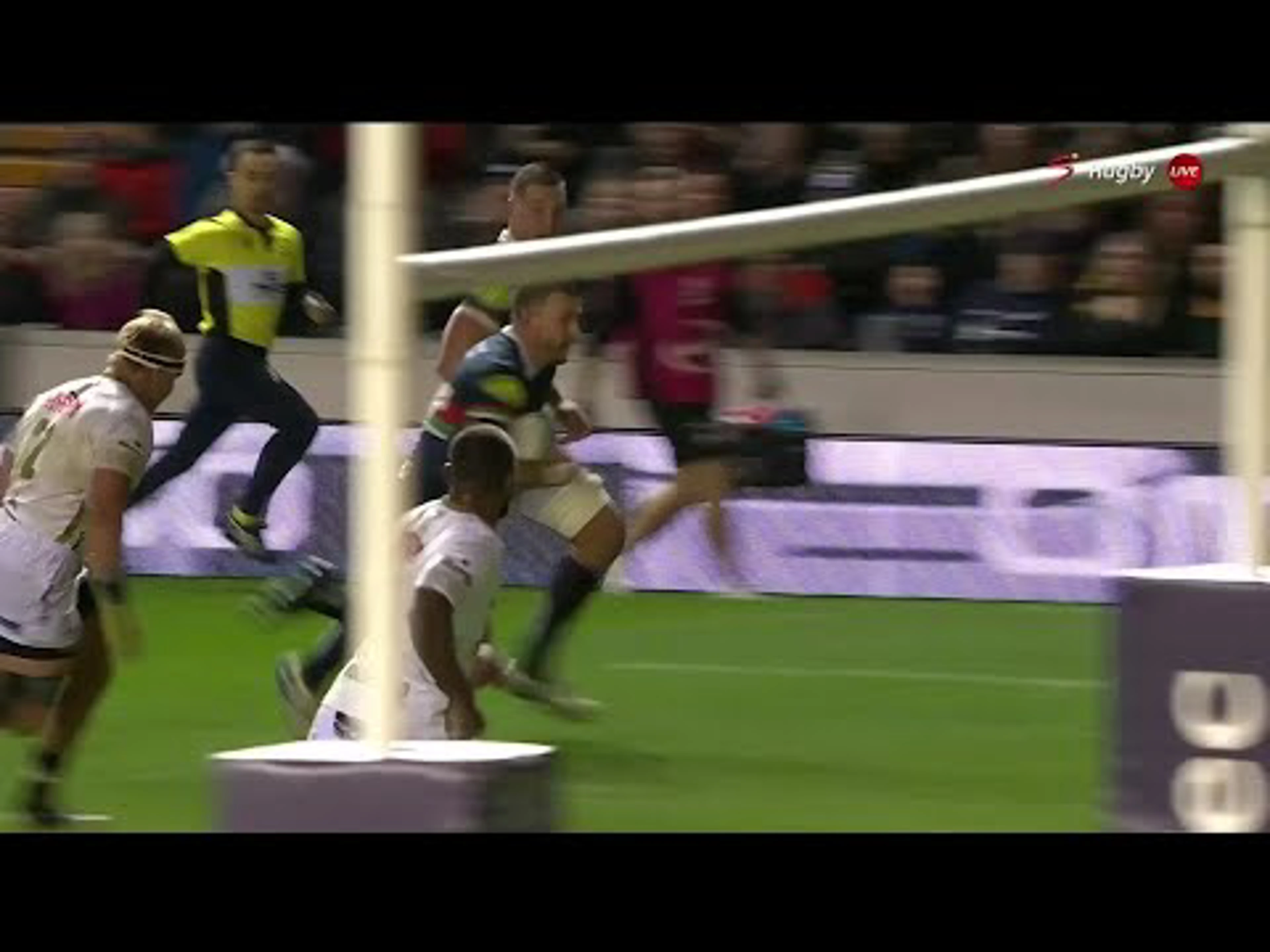 Handre Pollard With a Try vs. Sharks