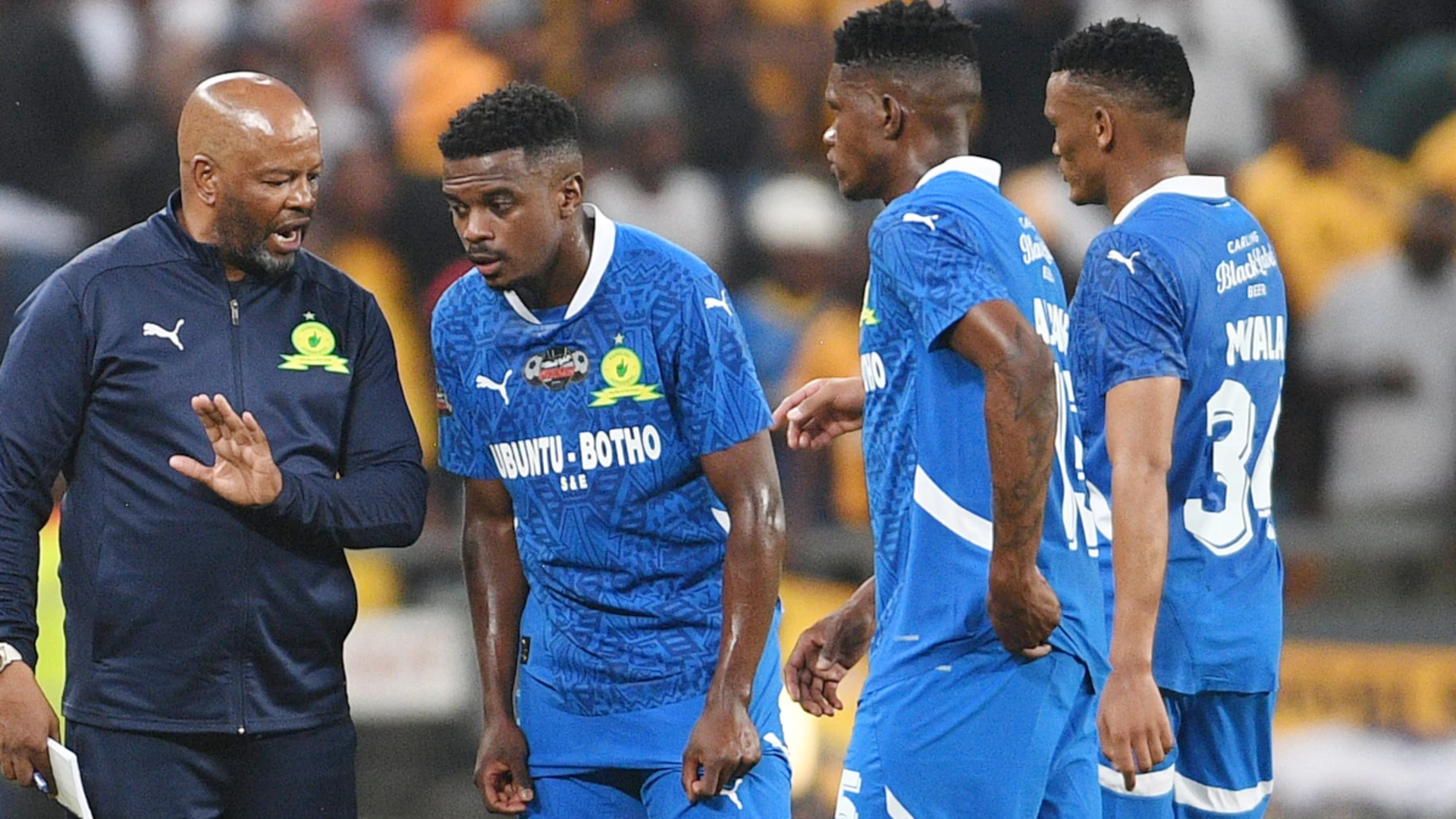 Sundowns coach not happy with only four against Chiefs