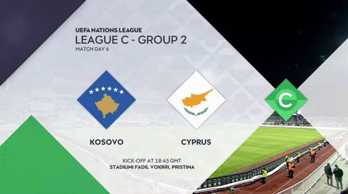 UEFA Nations League | League C - Group 2 | Kosovo v Cyprus | Highlights