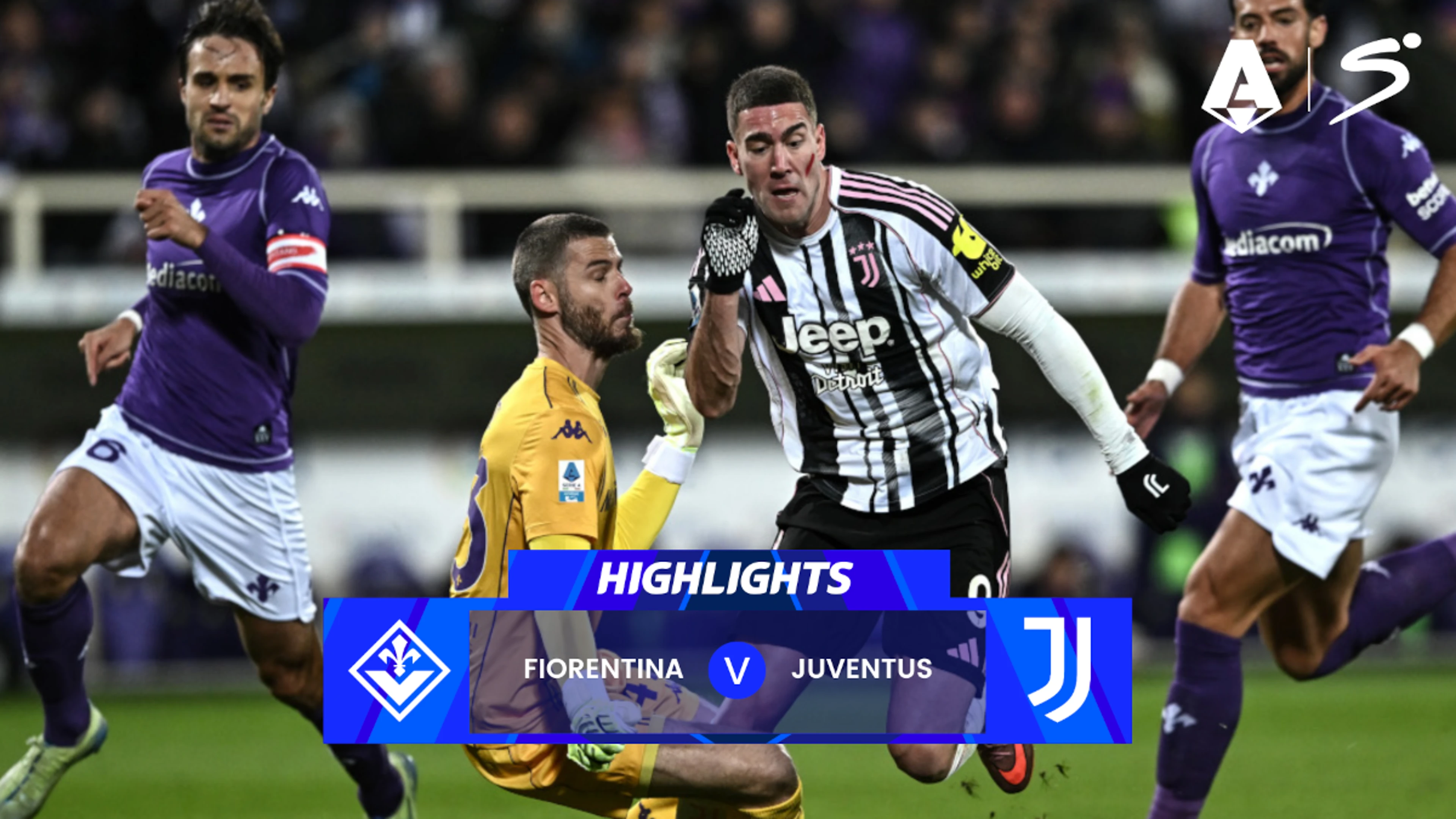 Fiorentina v Juventus | Match Highlights | Italian Serie A